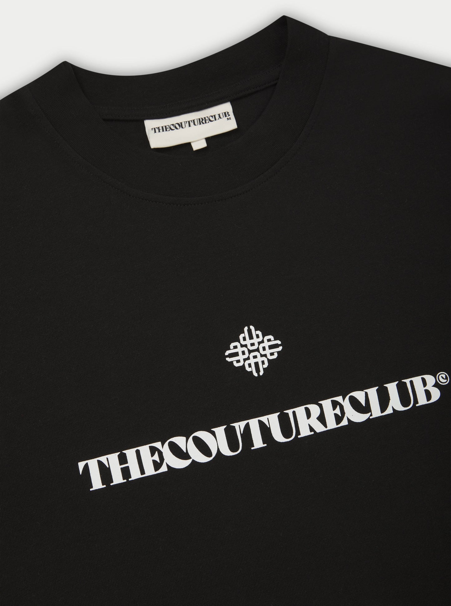 EMBLEM COPYRIGHT T-SHIRT - BLACK