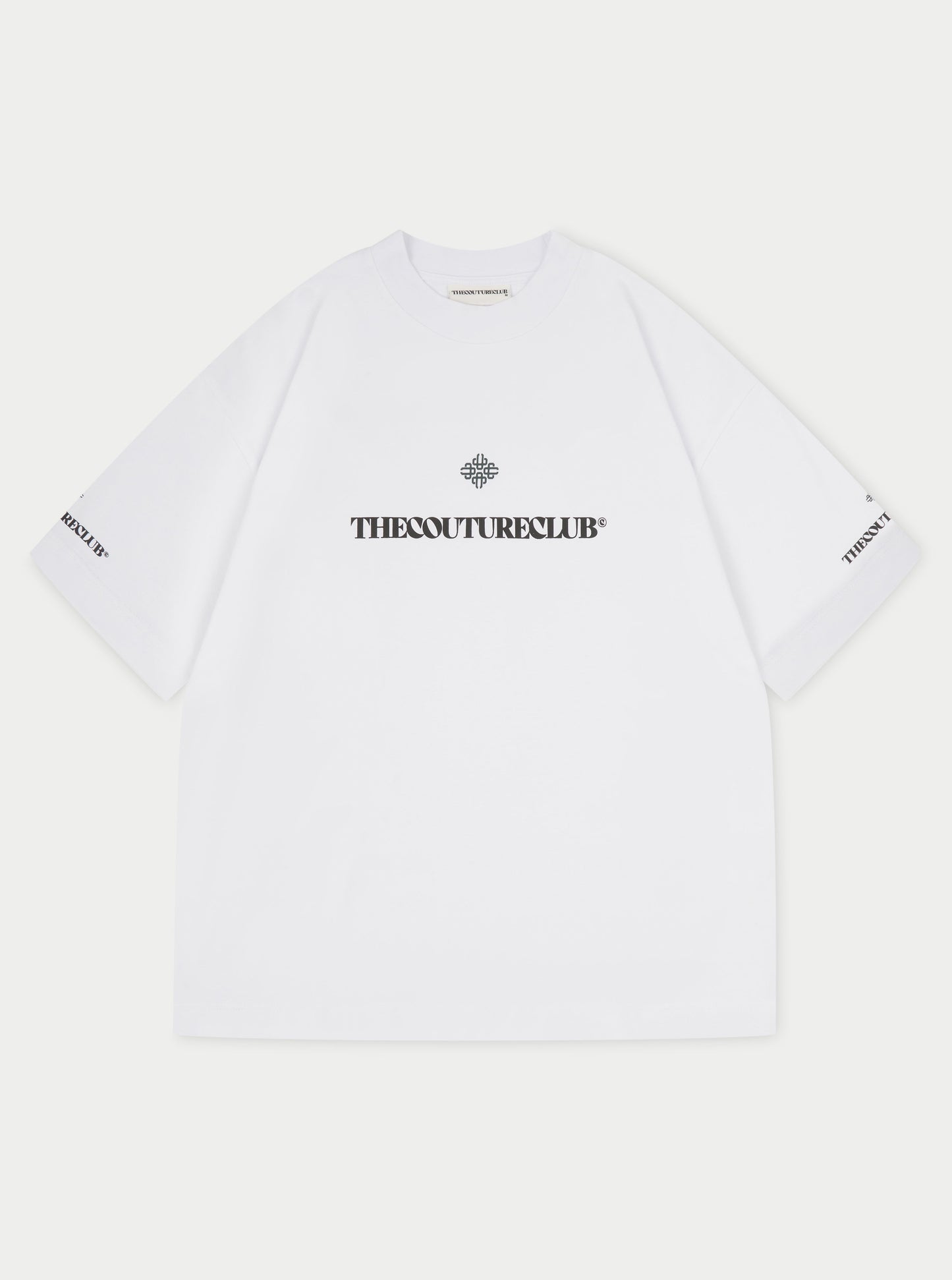 EMBLEM COPYRIGHT T-SHIRT - WHITE