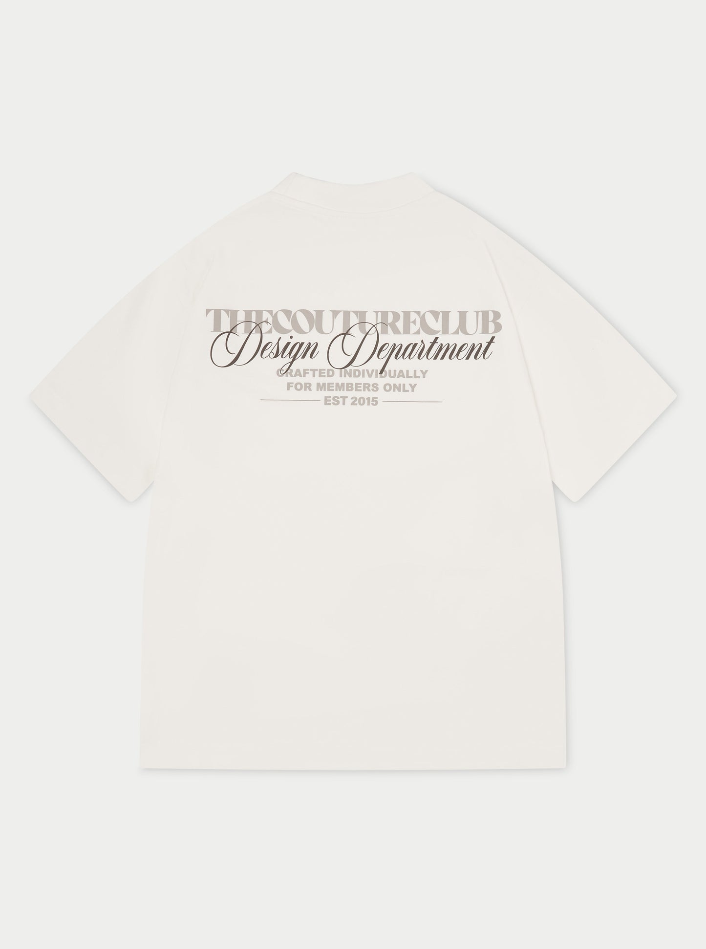 DESIGN DEPARTMENT GRAPHIC T-SHIRT - OFF WHITE