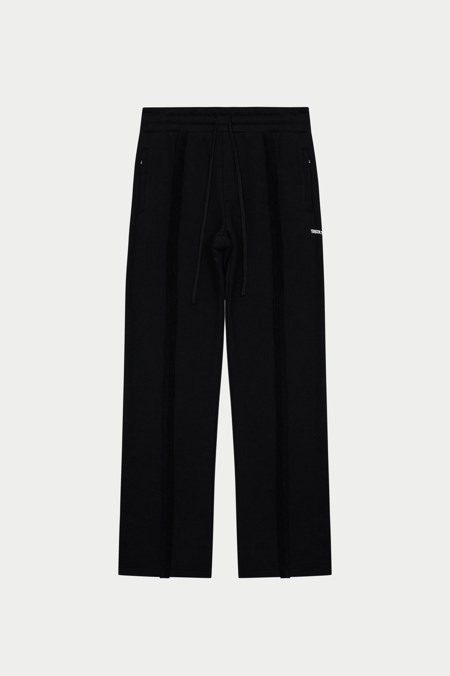 COPYRIGHT STRAIGHT LEG JOGGERS - BLACK