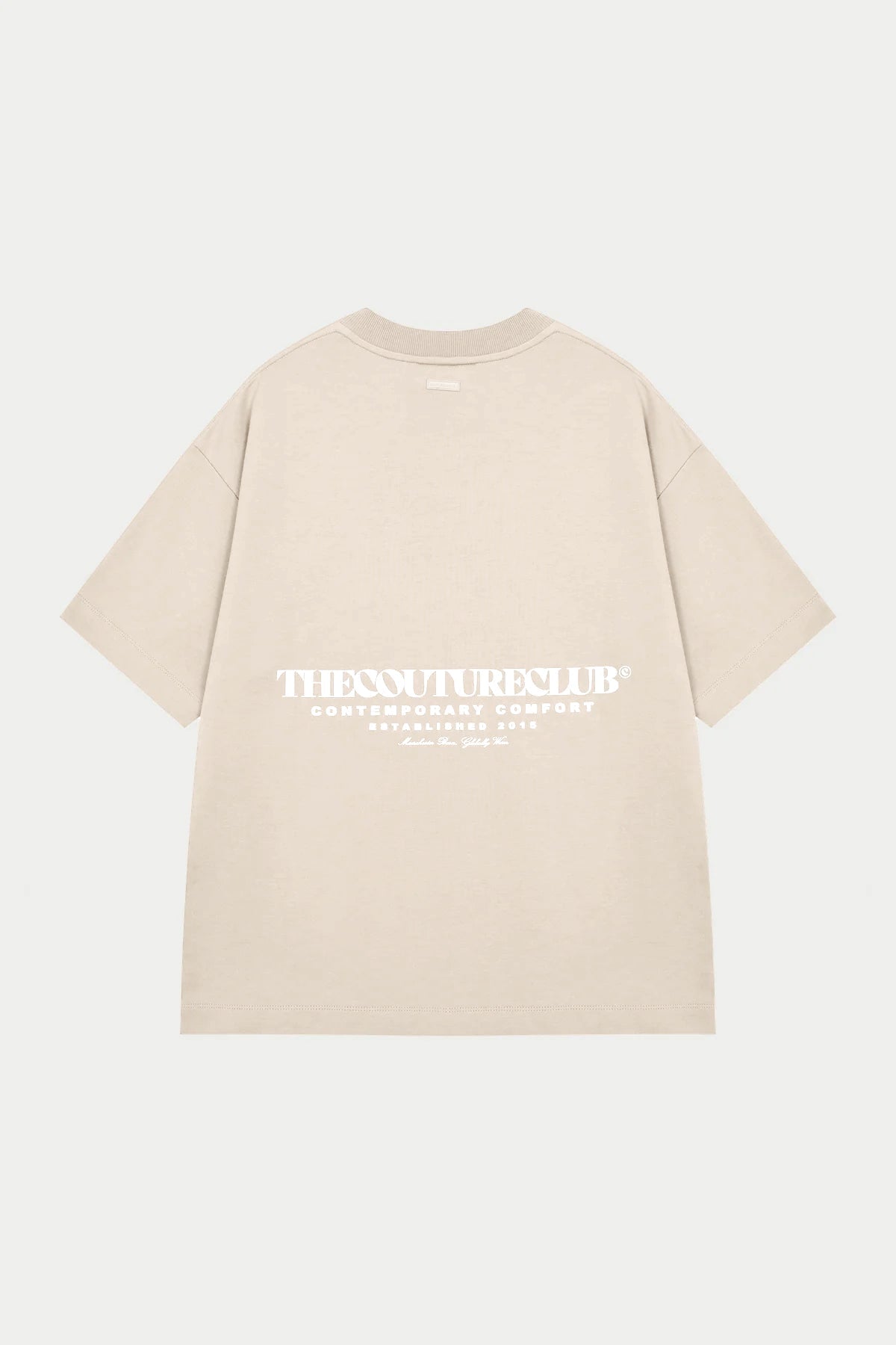 HEAVYWEIGHT COPYRIGHT T-SHIRT - BEIGE