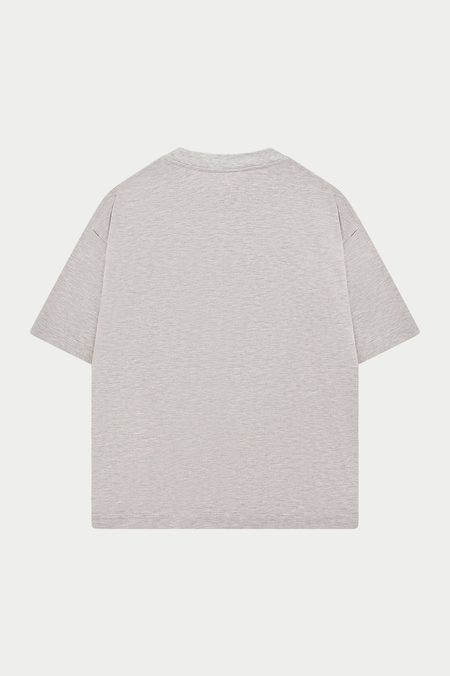 MONOGRAM T-SHIRT - GREY MARL