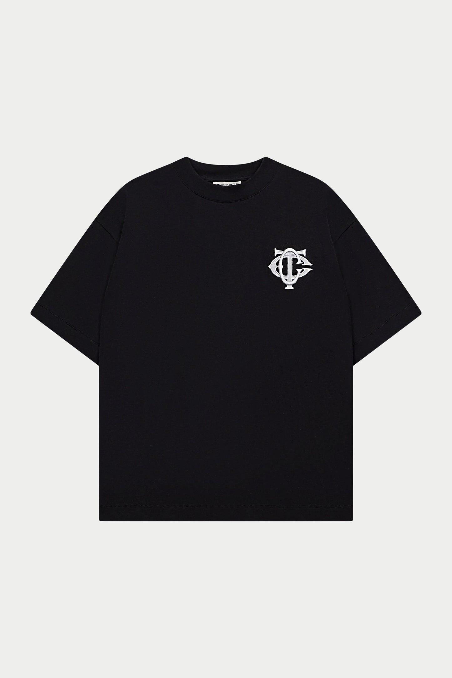 MONOGRAM T-SHIRT - BLACK