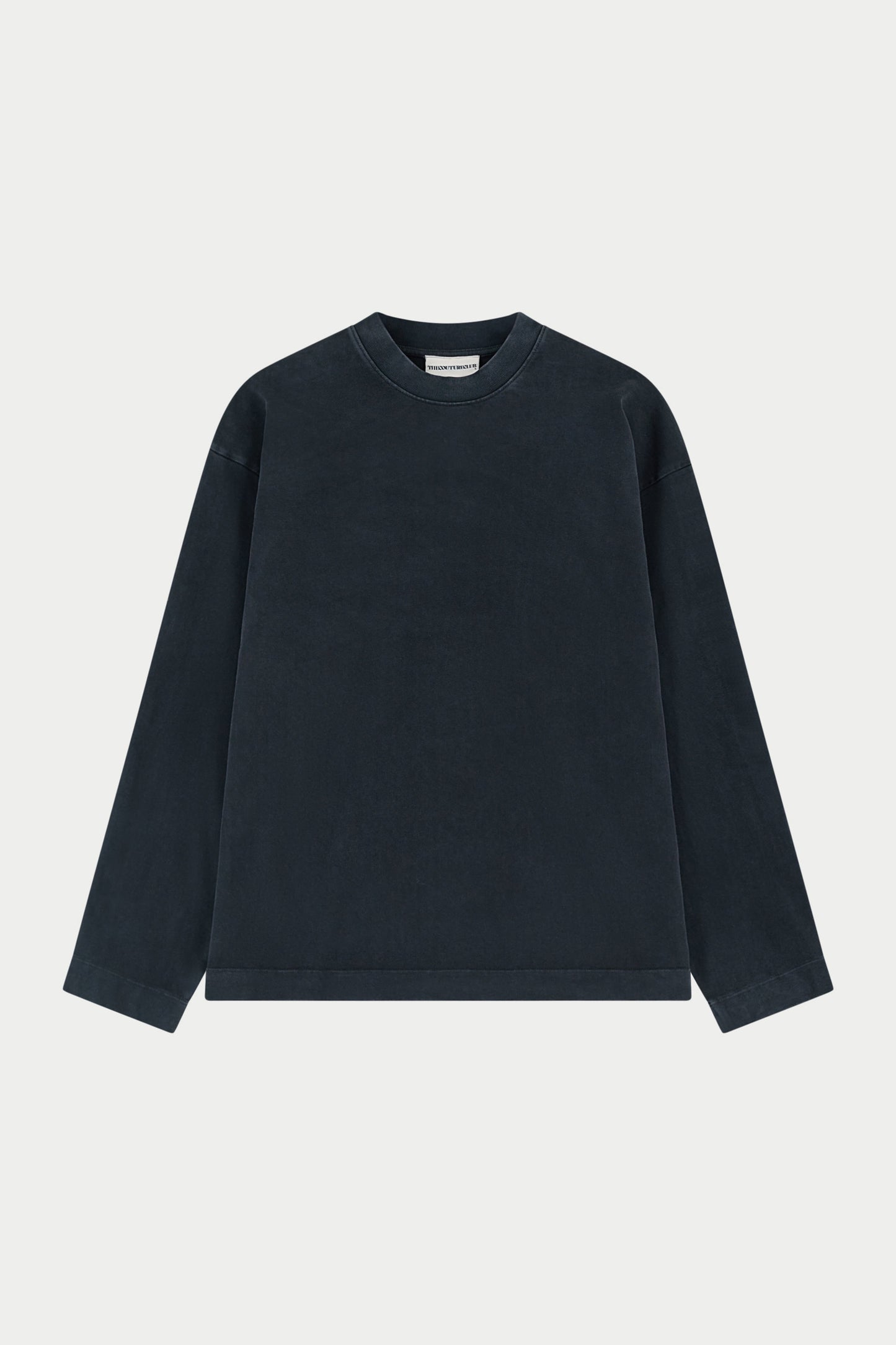 WASHED LONG SLEEVE T-SHIRT - WASHED BLACK
