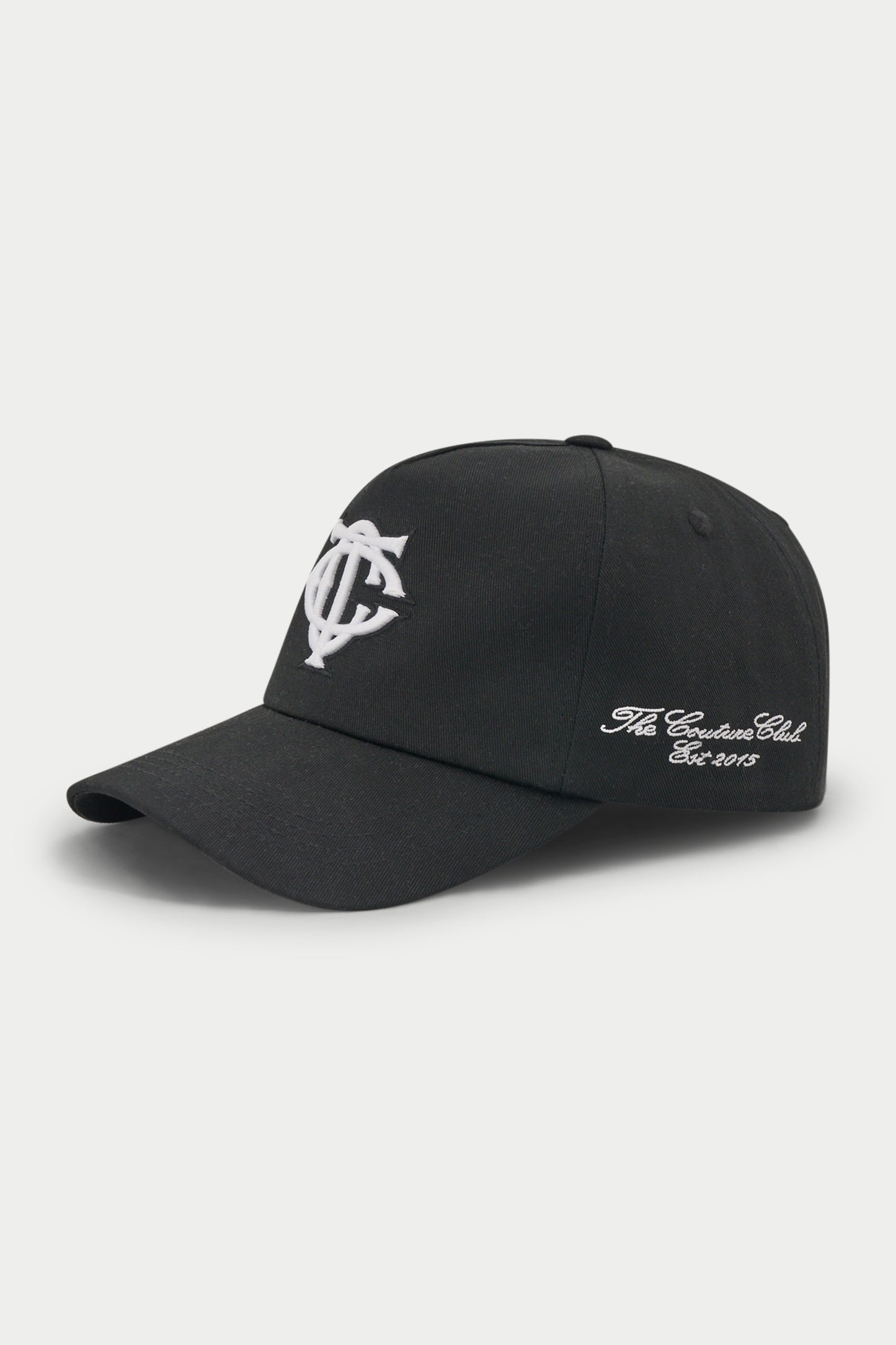 MONOGRAM CAP - BLACK