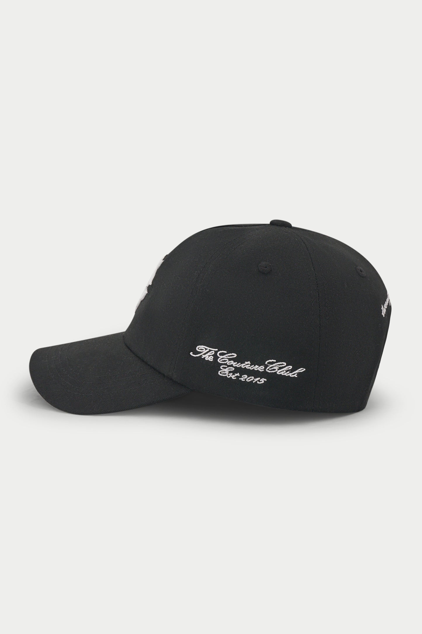MONOGRAM CAP - BLACK