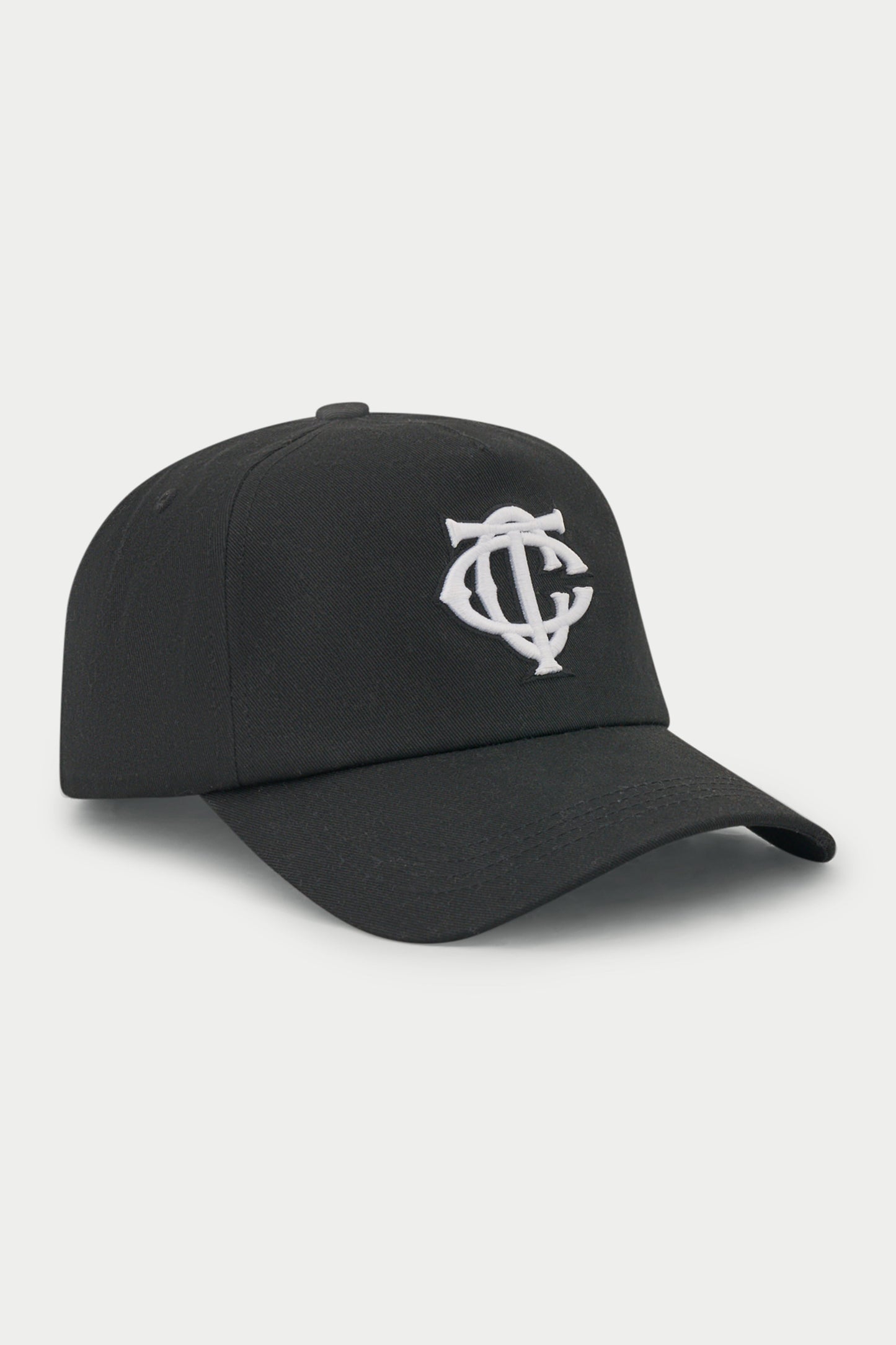 MONOGRAM CAP - BLACK
