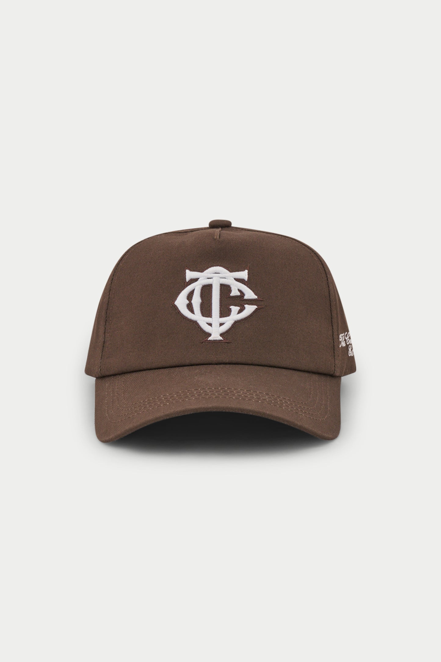 MONOGRAM CAP - BROWN