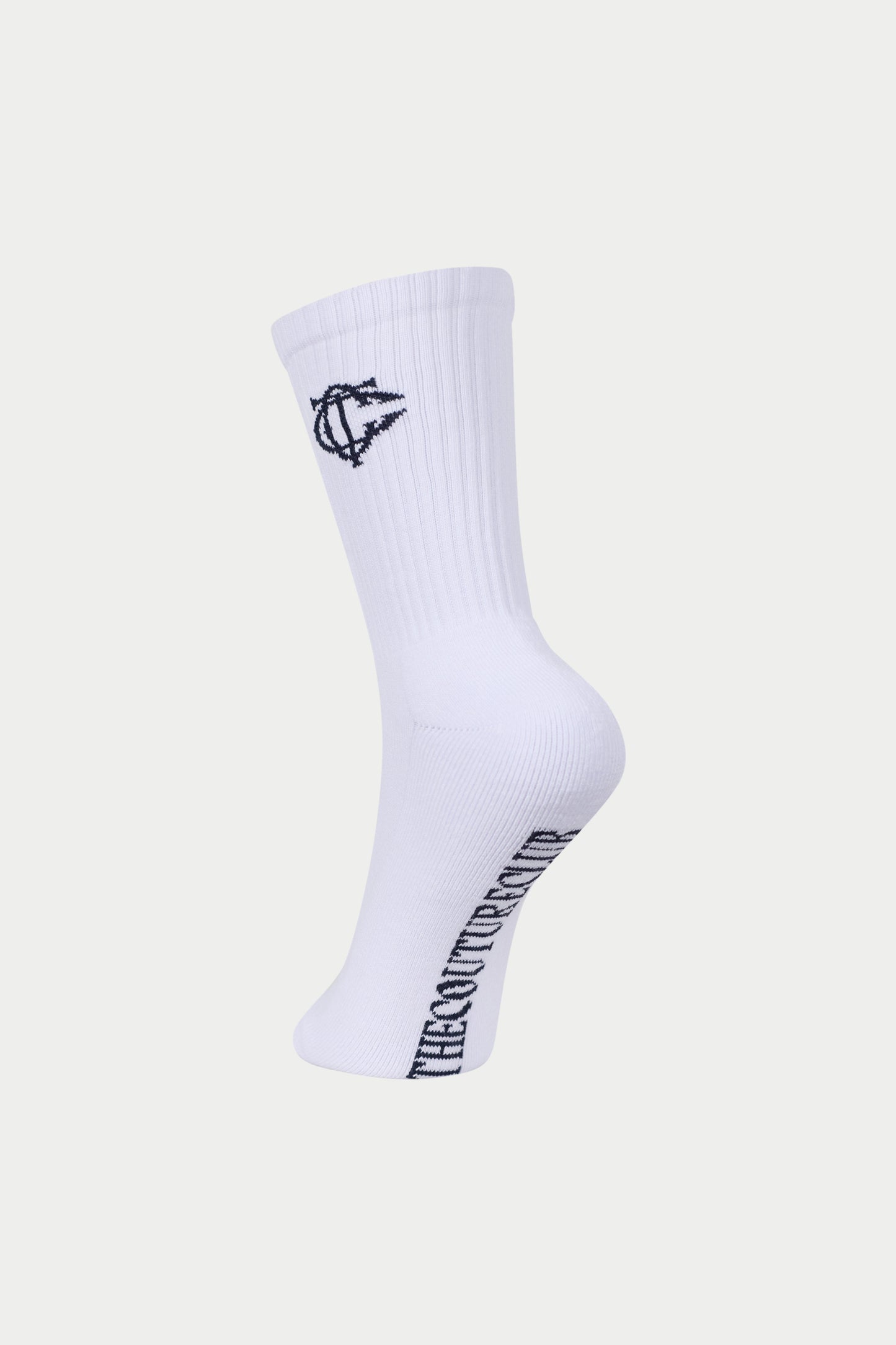 MONOGRAM EMBLEM SOCKS - NAVY