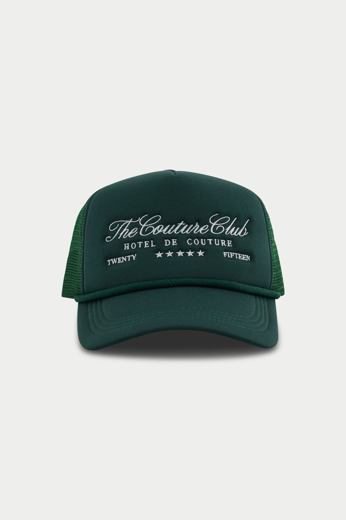 HOTEL DE COUTURE CAP - FOREST GREEN