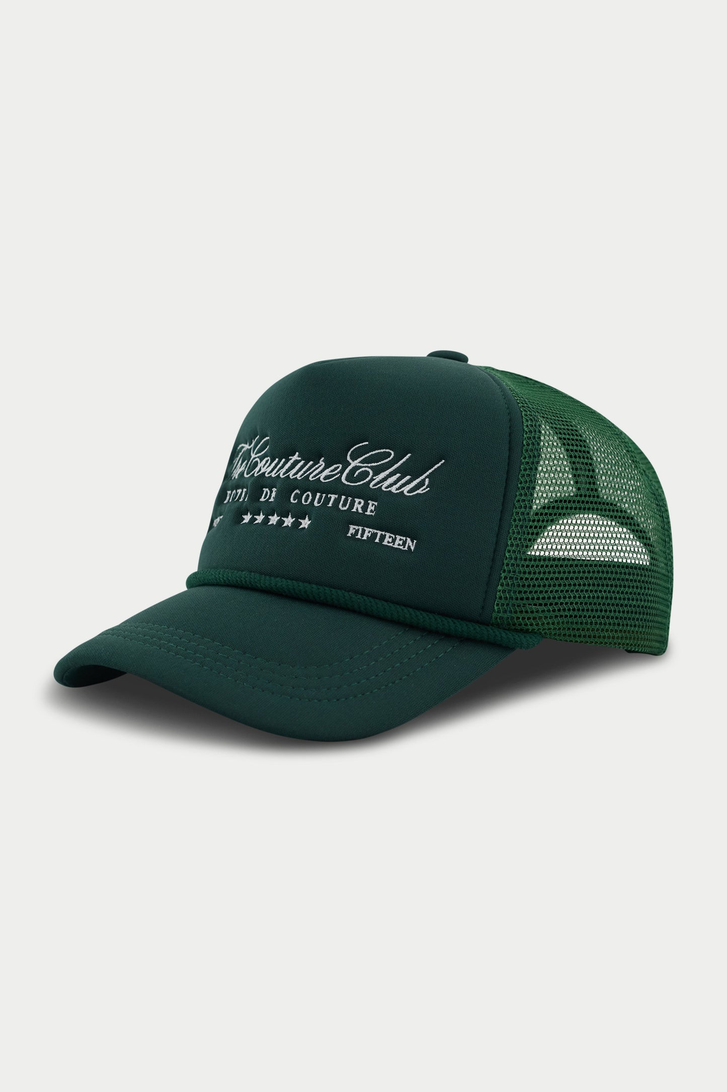 HOTEL DE COUTURE CAP - FOREST GREEN