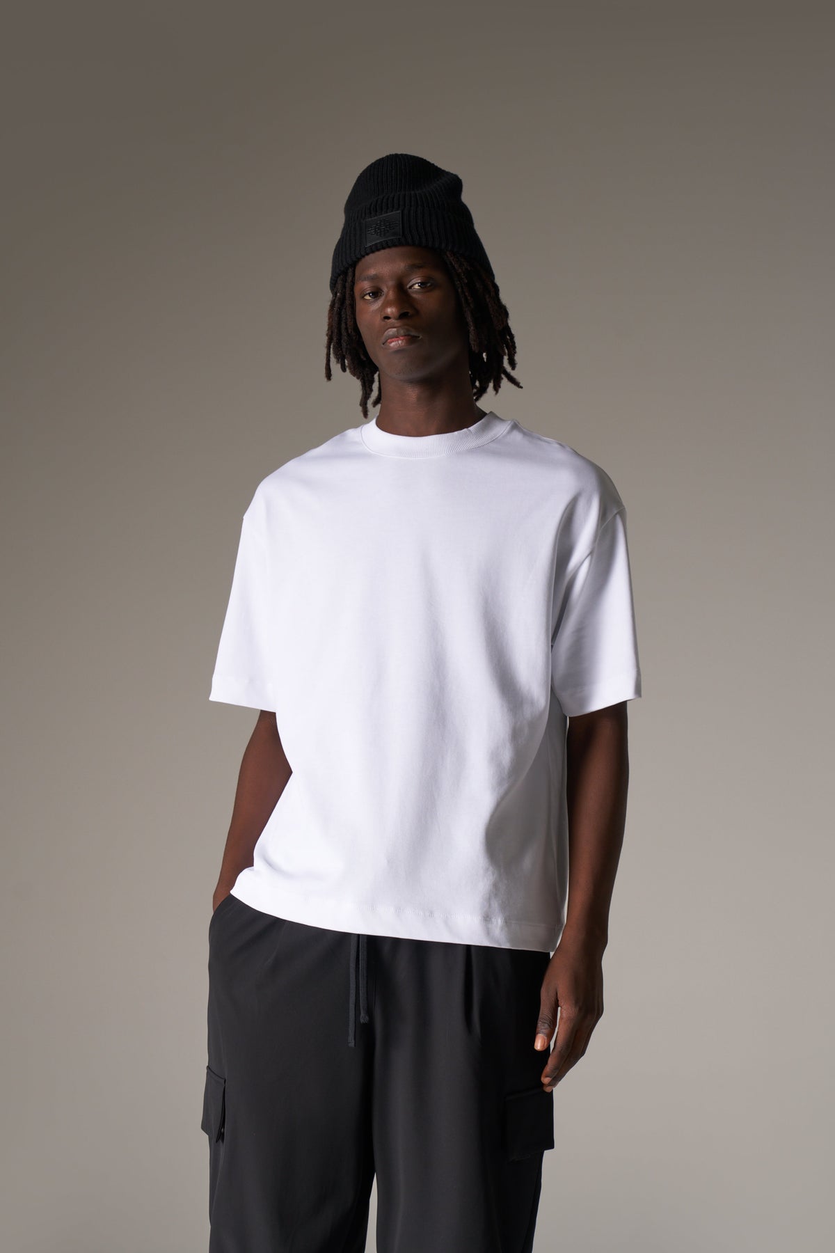 HEAVYWEIGHT BLANK T-SHIRT - WHITE