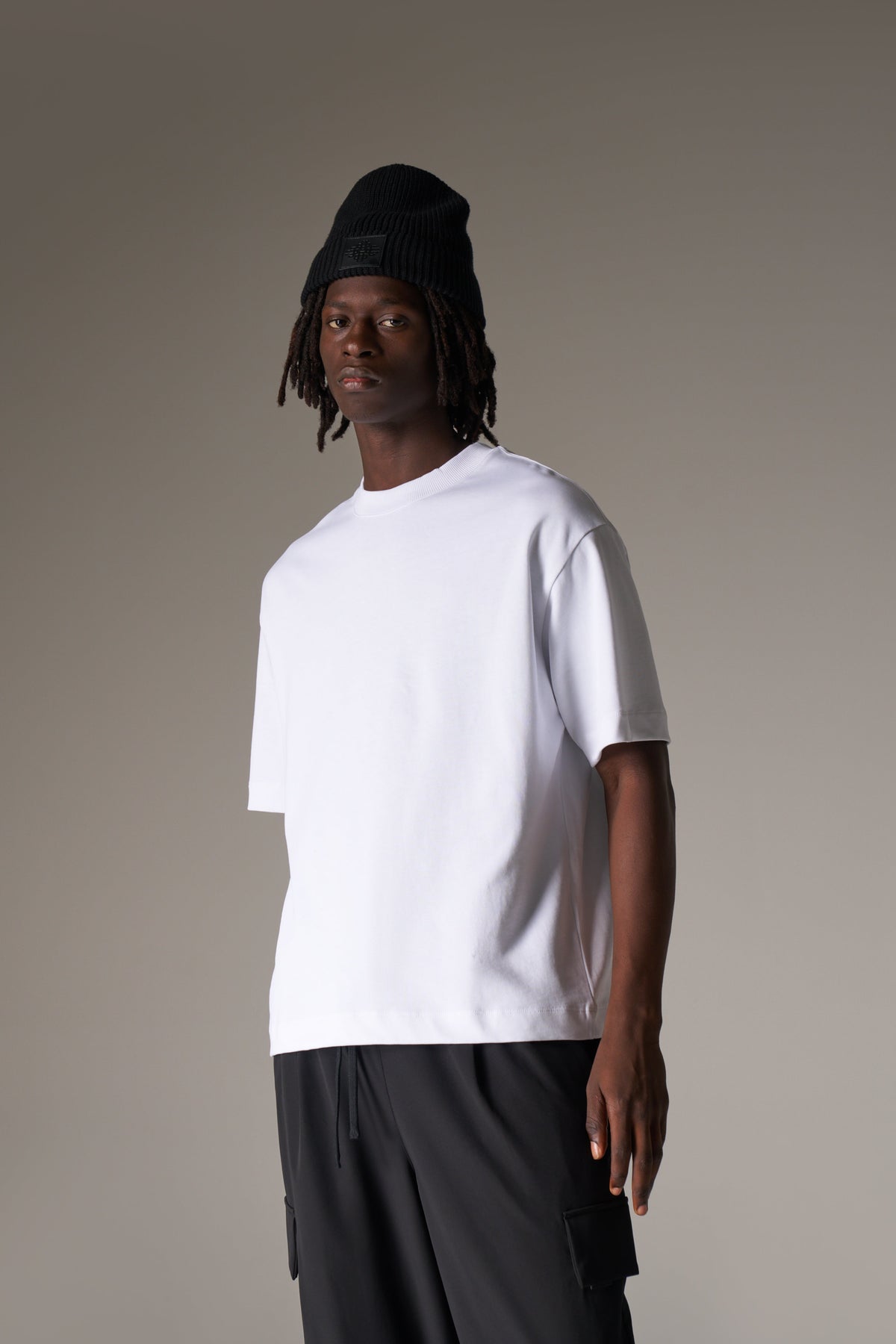 HEAVYWEIGHT BLANK T-SHIRT - WHITE