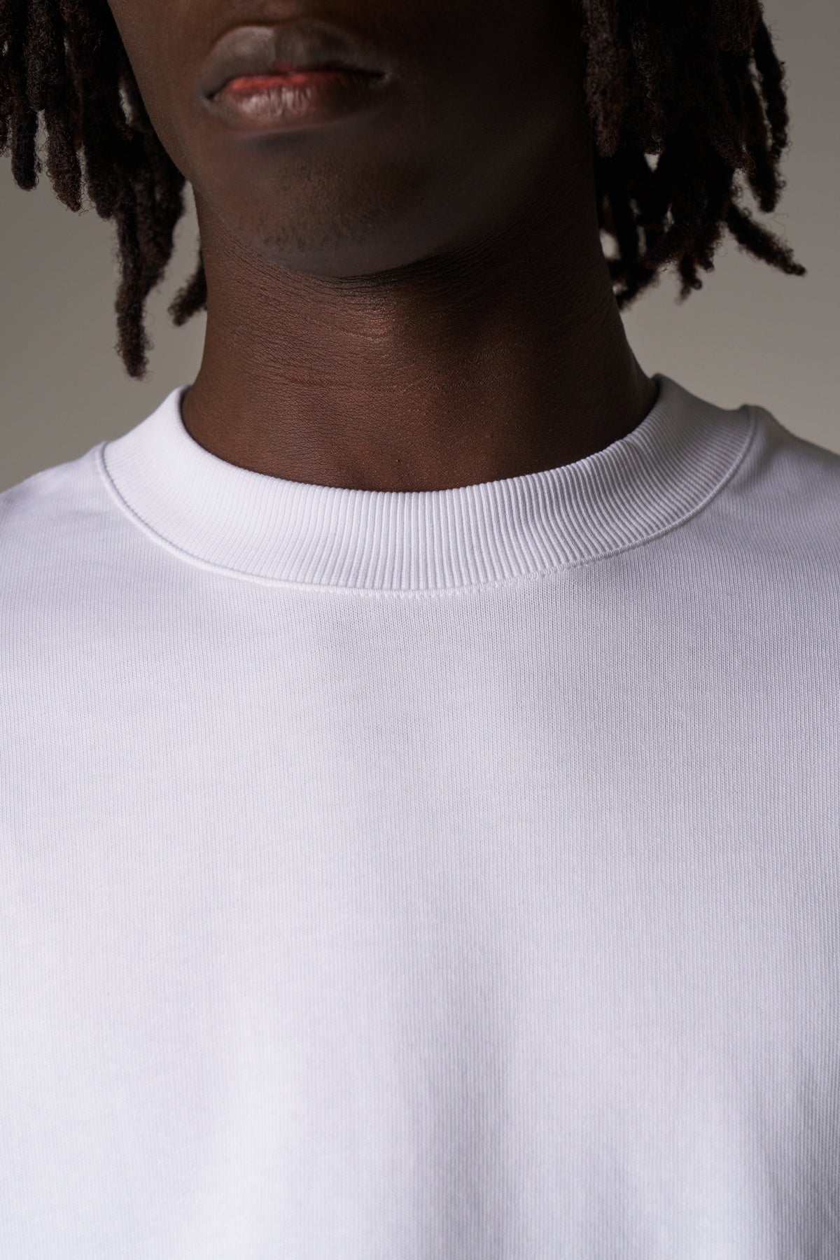 HEAVYWEIGHT BLANK T-SHIRT - WHITE