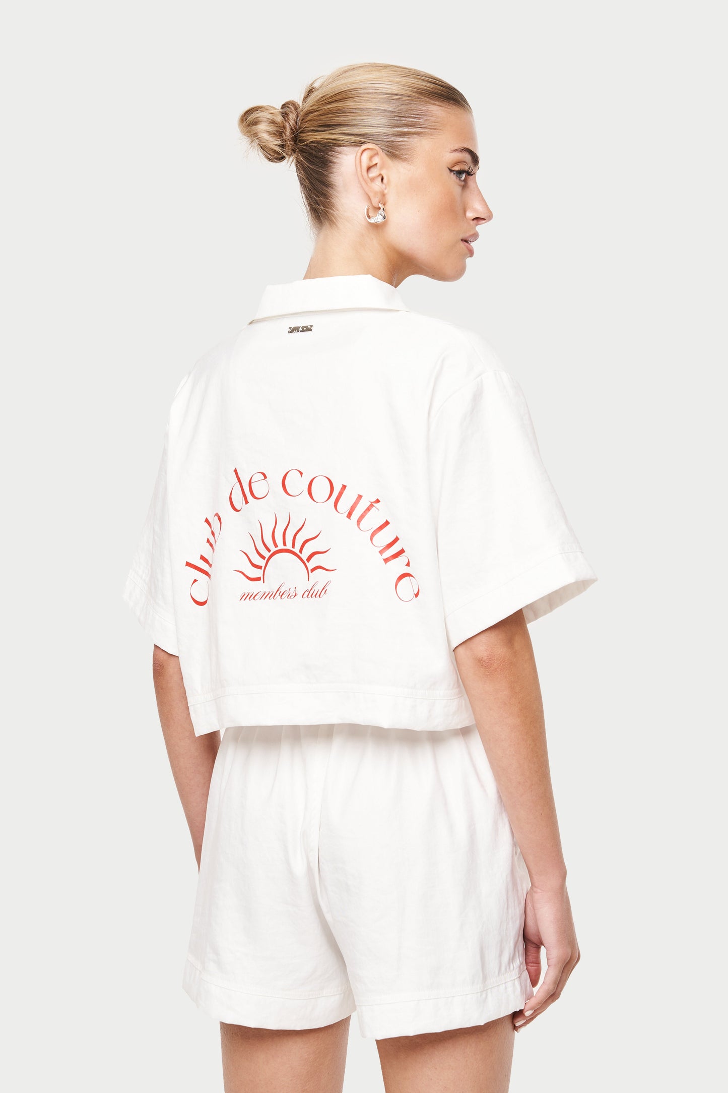 CLUB DE COUTURE RESORT SHIRT - WHITE