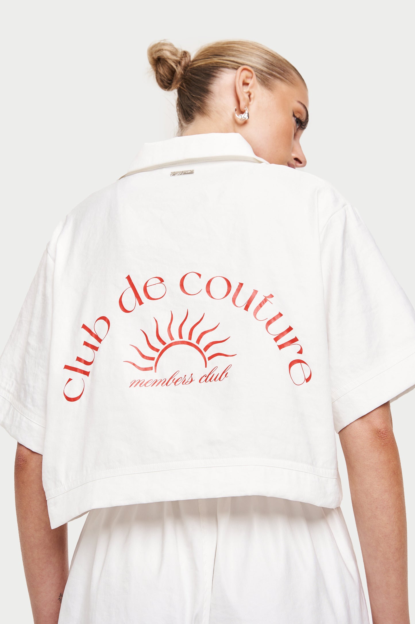 CLUB DE COUTURE RESORT SHIRT - WHITE