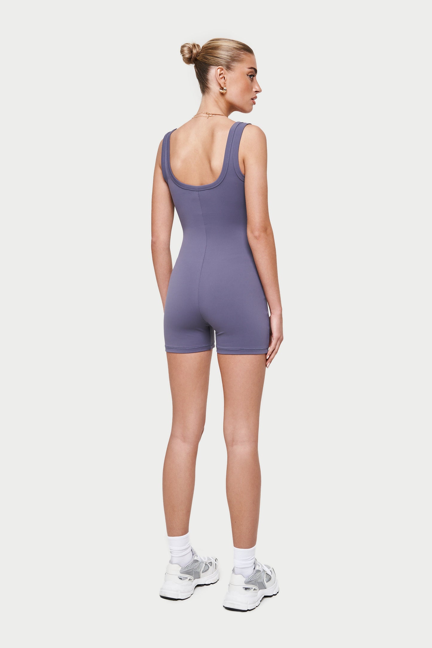 SCULPTING STRETCH UNITARD - CHARCOAL