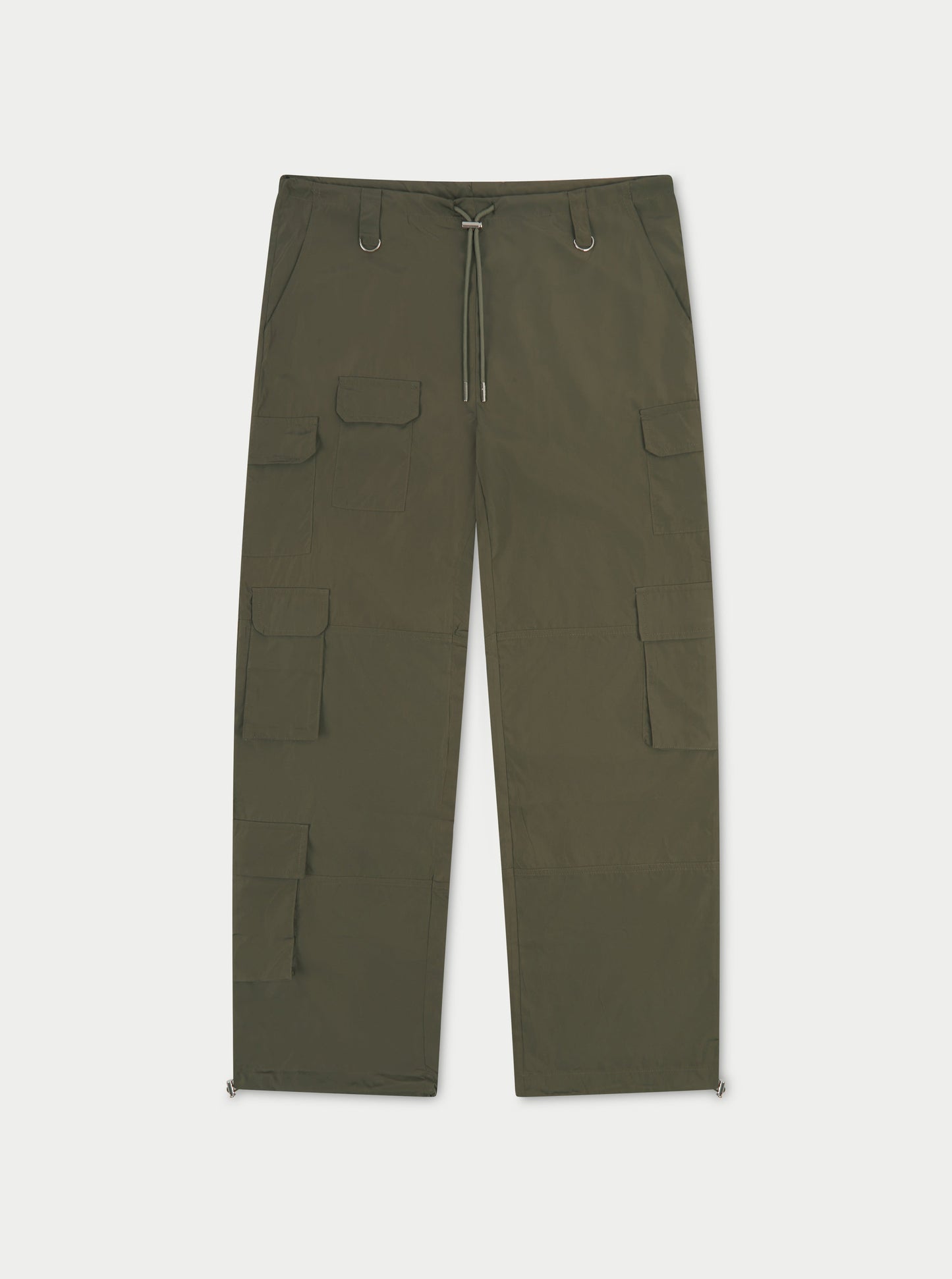 MULTI POCKET OVERSIZED CARGOS - KHAKI