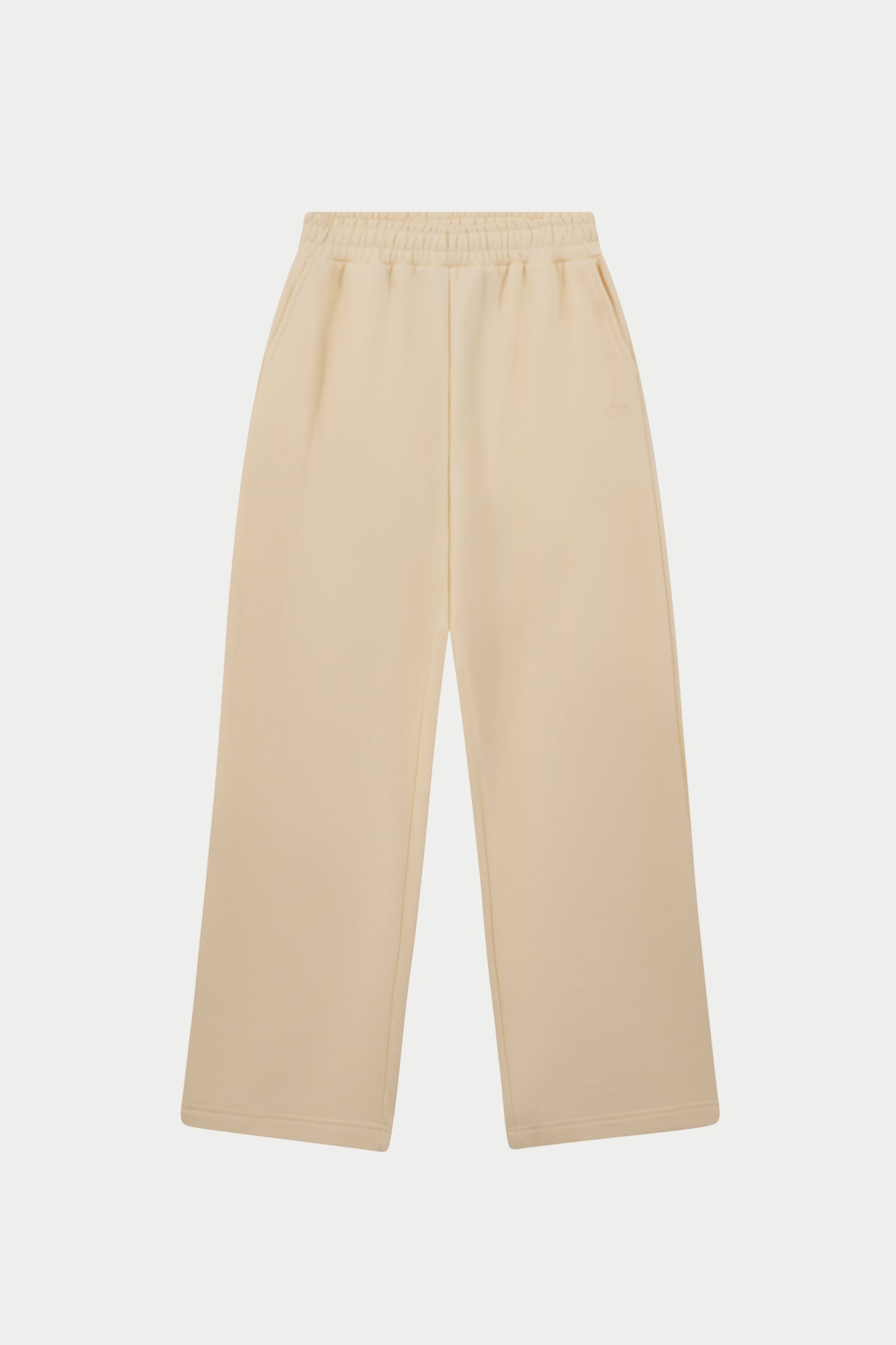 RELAXED TAPERED LEG JOGGERS - BUTTERMILK