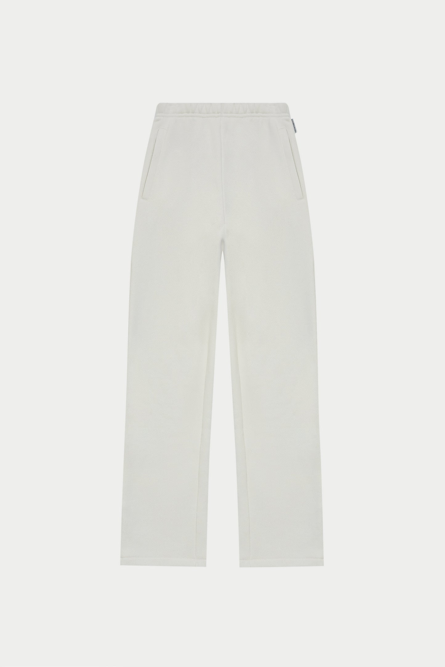 LAUNDERED CLASSICS STRAIGHT LEG JOGGERS - ECRU