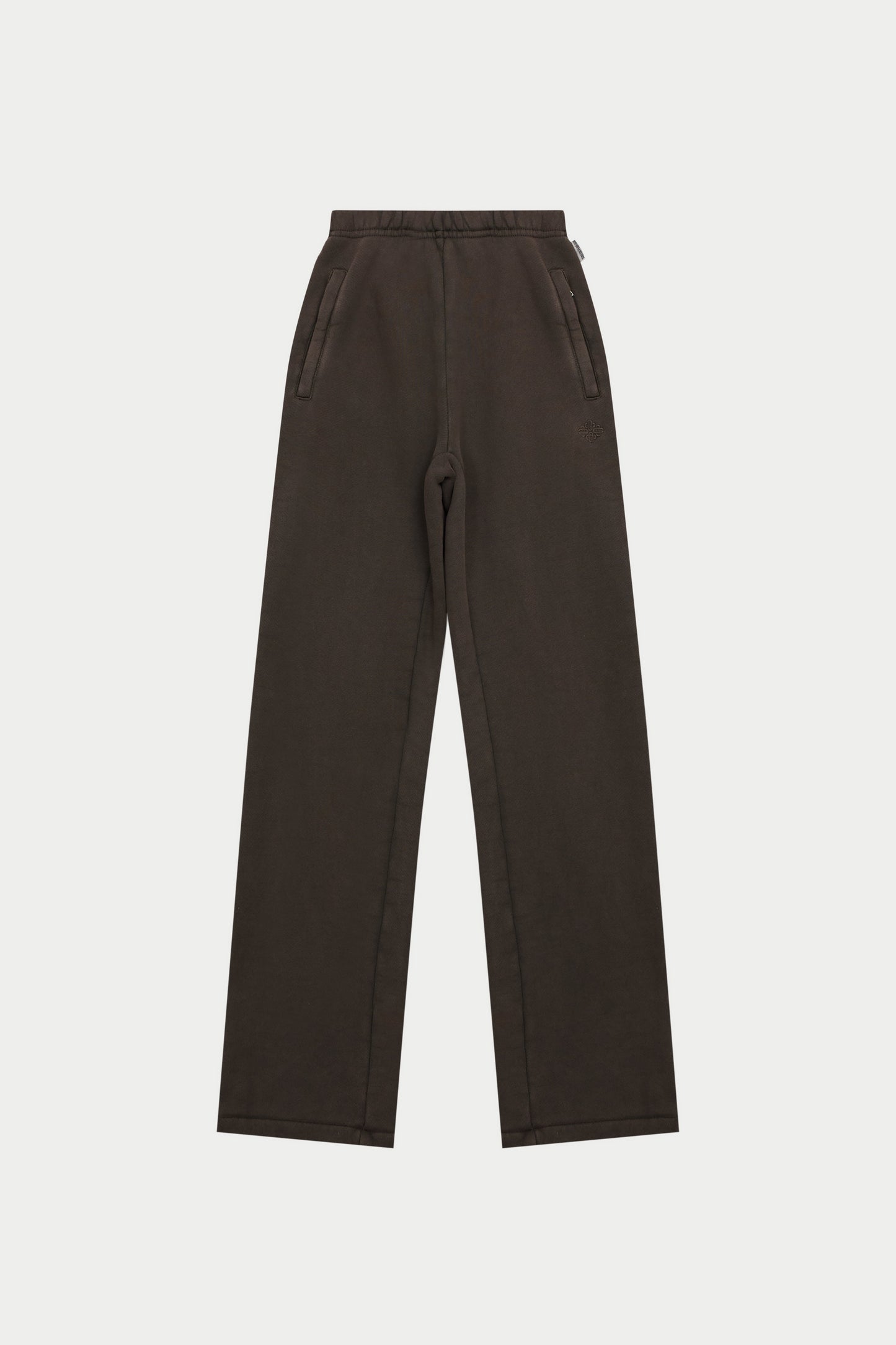 LAUNDERED CLASSICS STRAIGHT LEG JOGGERS - WASHED BROWN