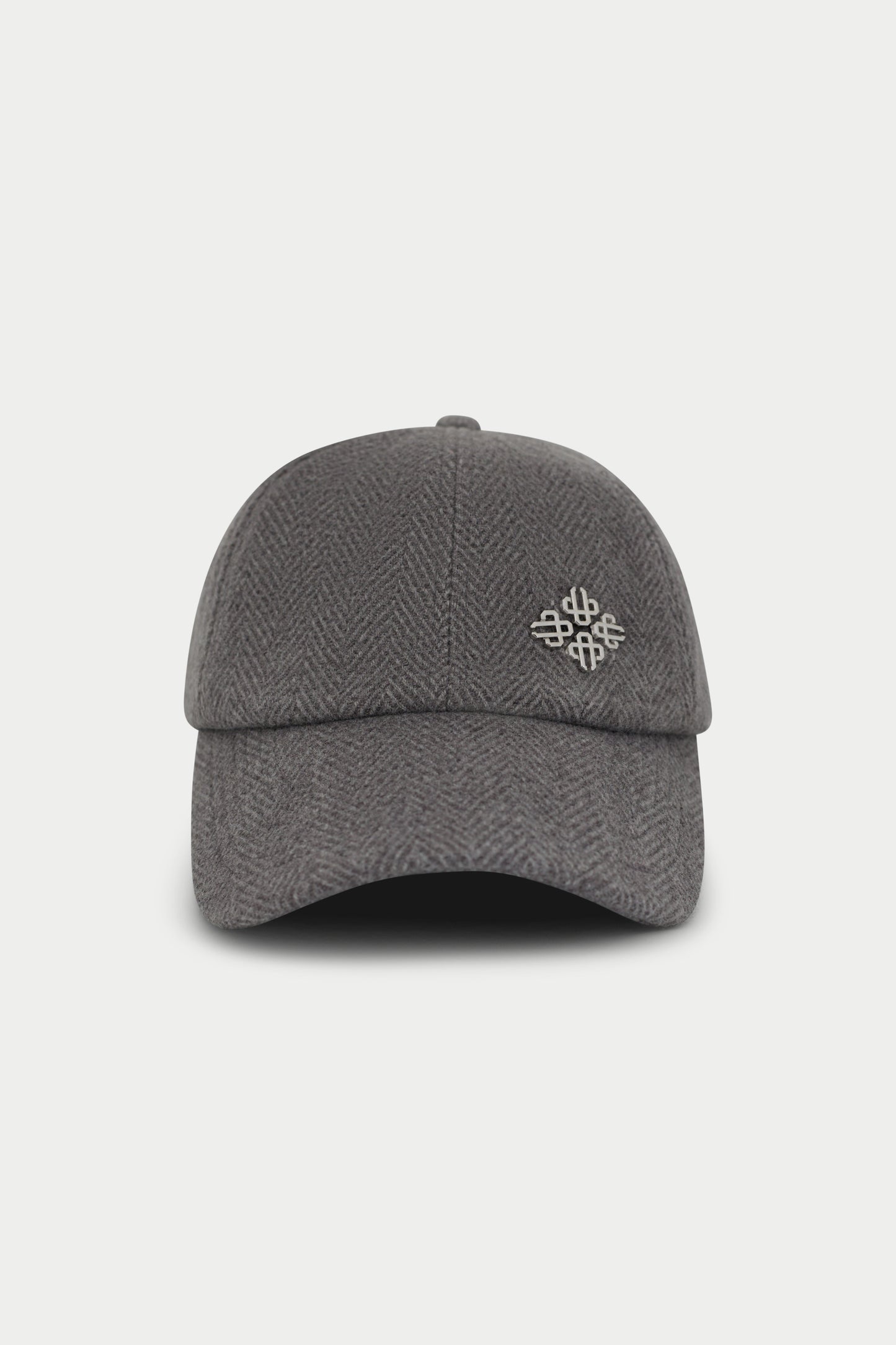 HERRINGBONE CAP - GREY