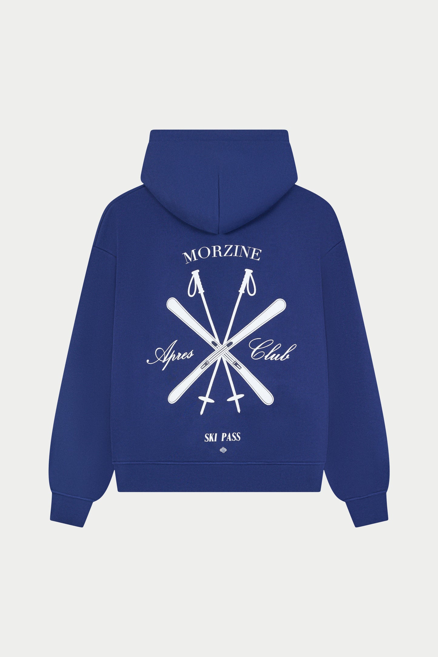 APRES GRAPHIC OVERSIZED HOODIE - DARK NAVY