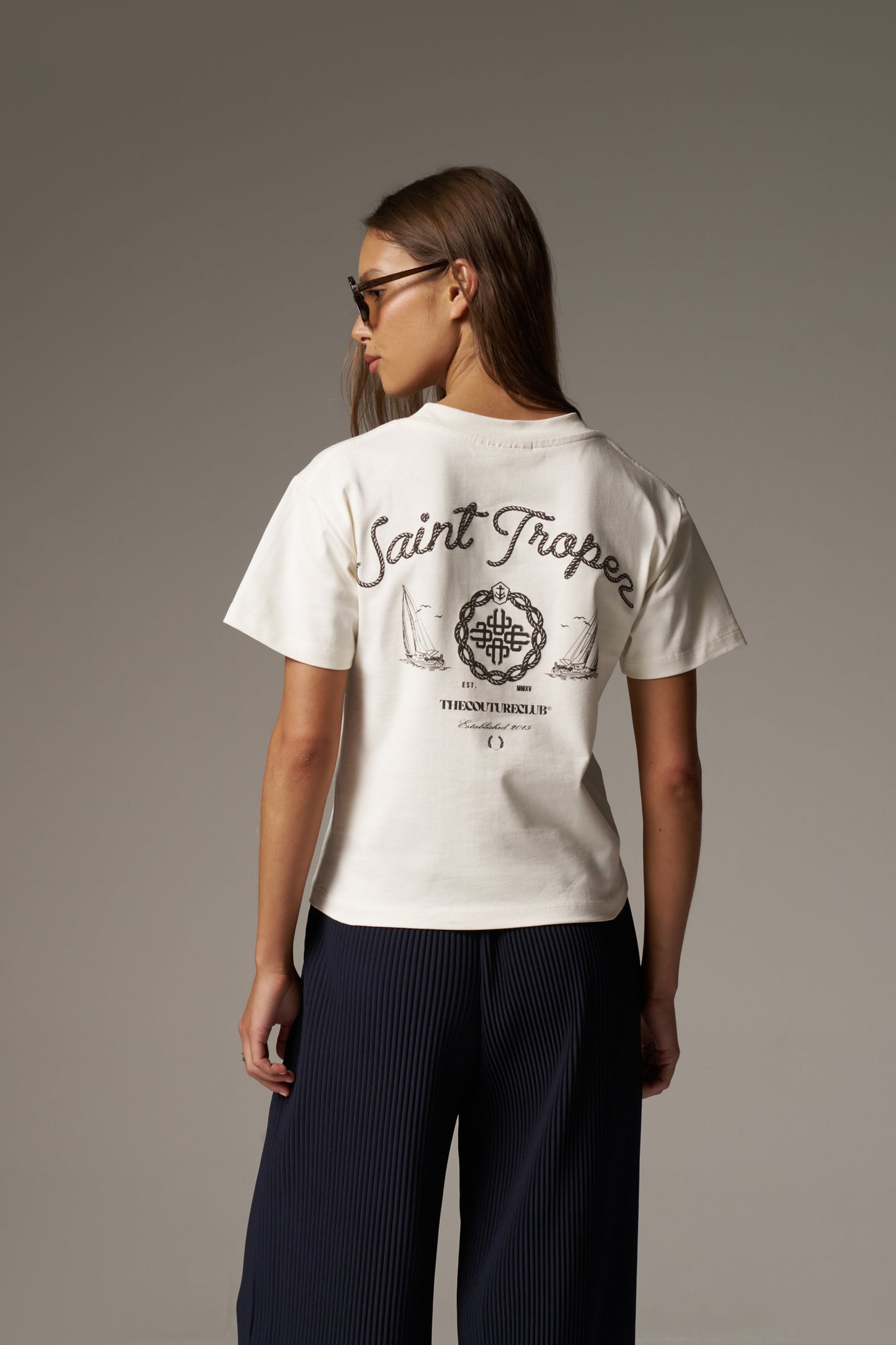 ST TROPEZ T-SHIRT - OFF WHITE