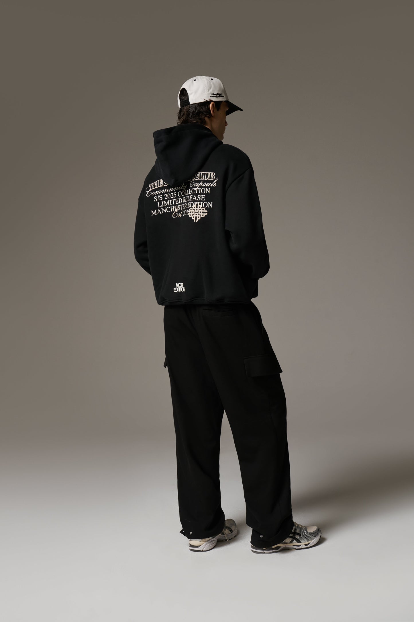 COMMUNITY CAPSULE HOODIE - BLACK