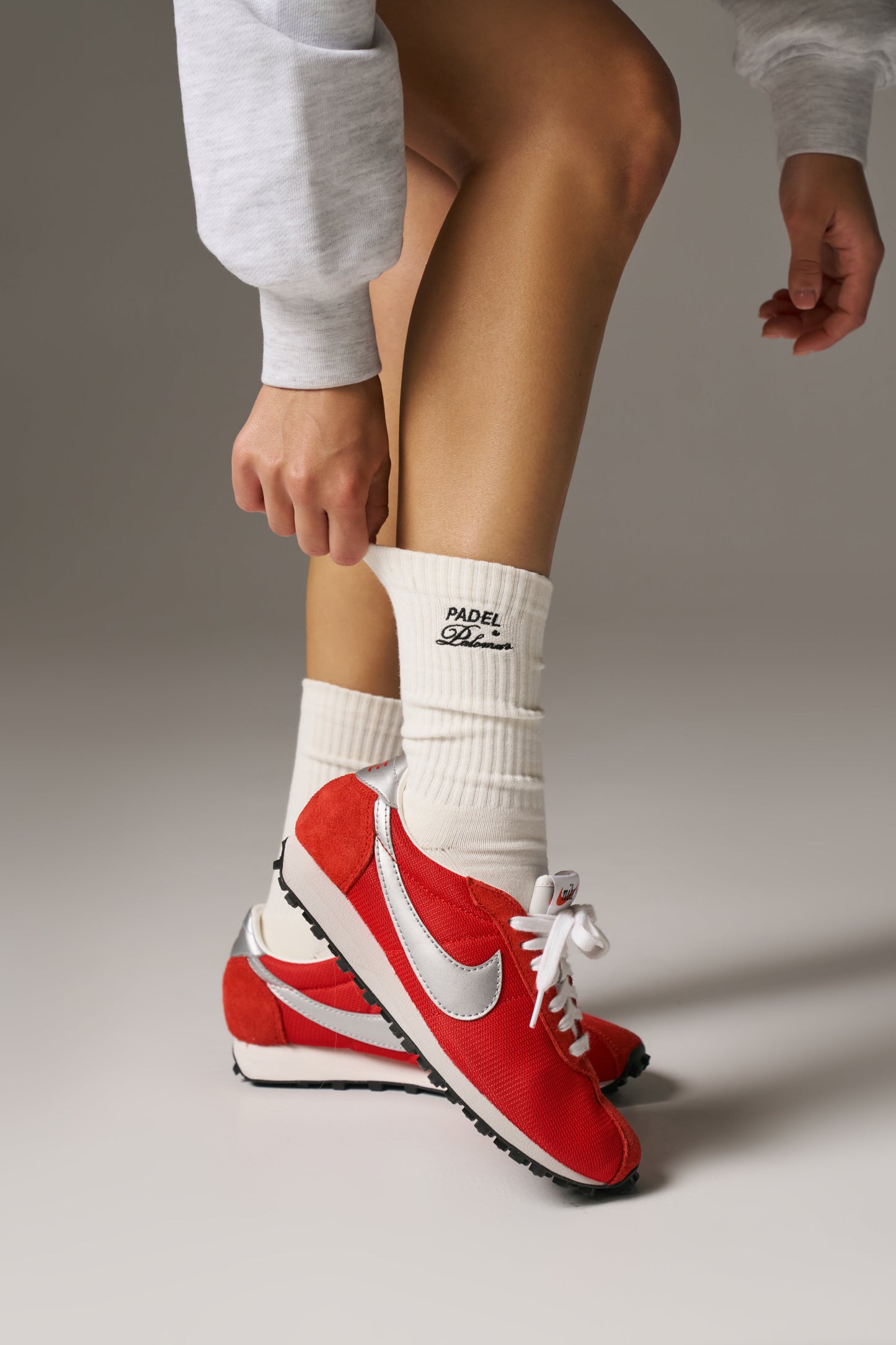 PADEL & PALOMAS SPORTS SOCKS - OFF WHITE