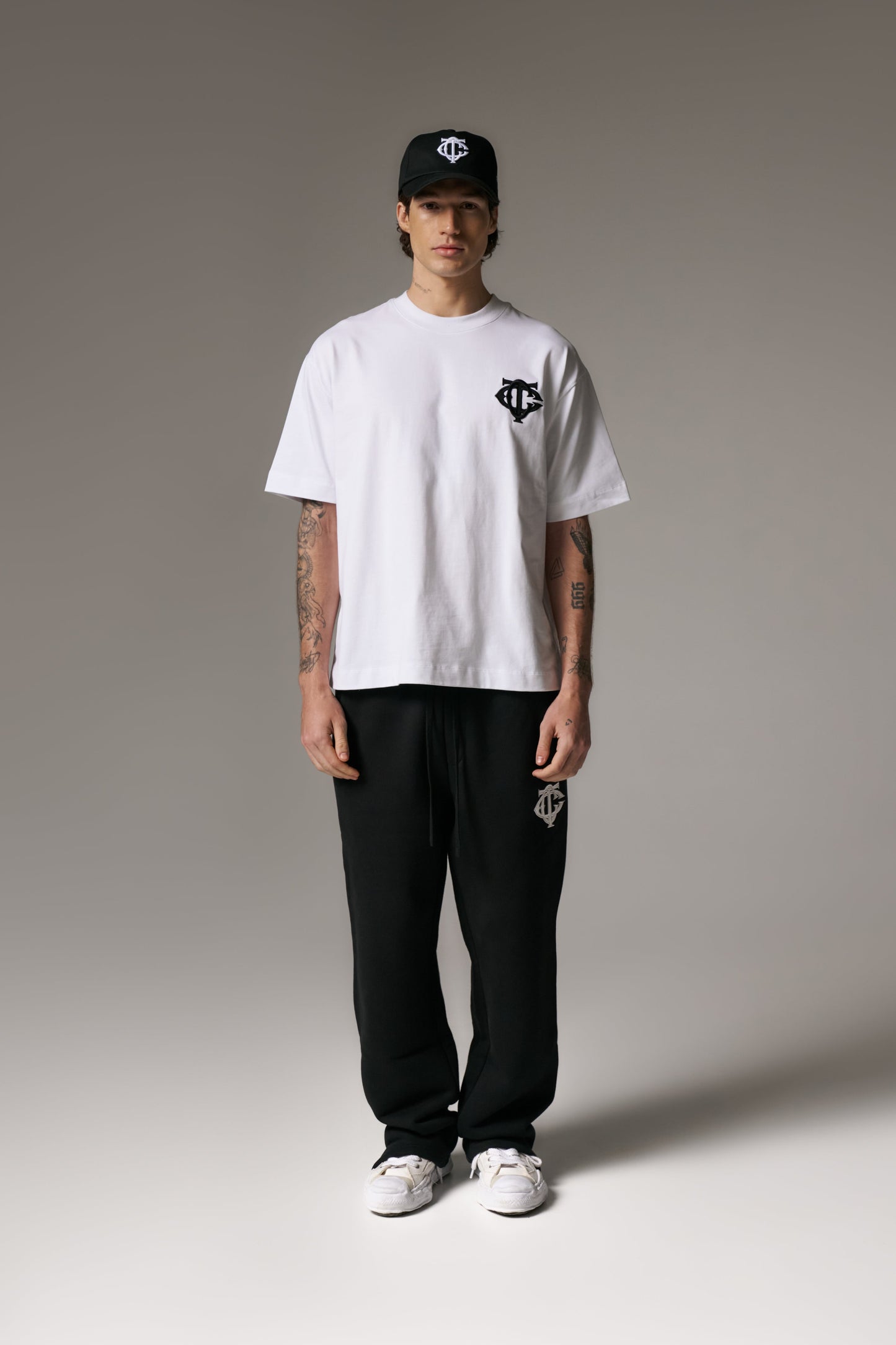 MONOGRAM T-SHIRT - WHITE