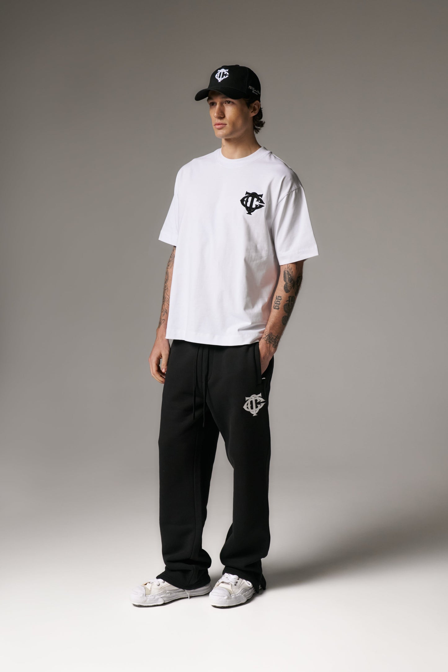 MONOGRAM T-SHIRT - WHITE