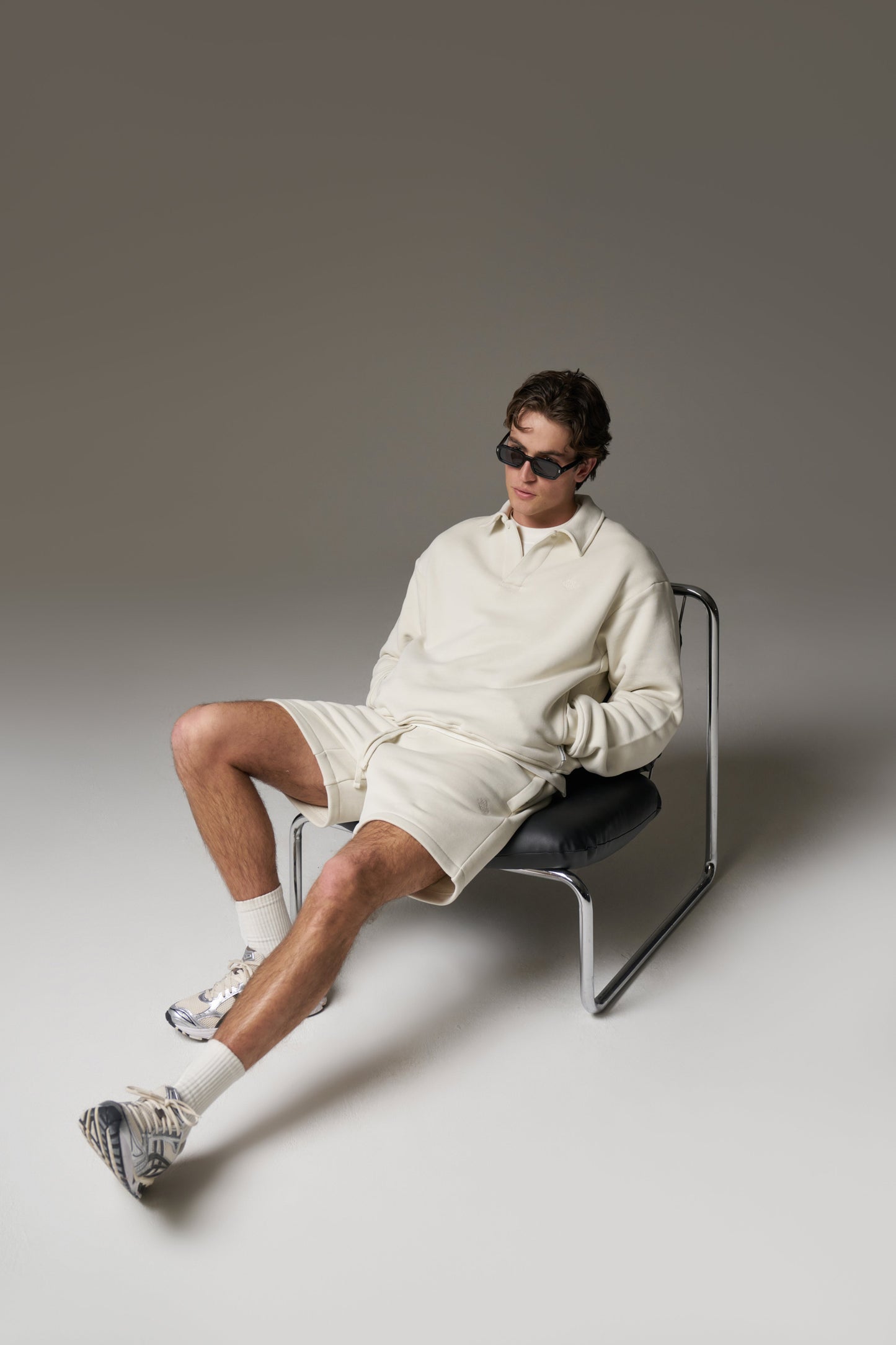 LAUNDERED CLASSICS SHORTS - ECRU