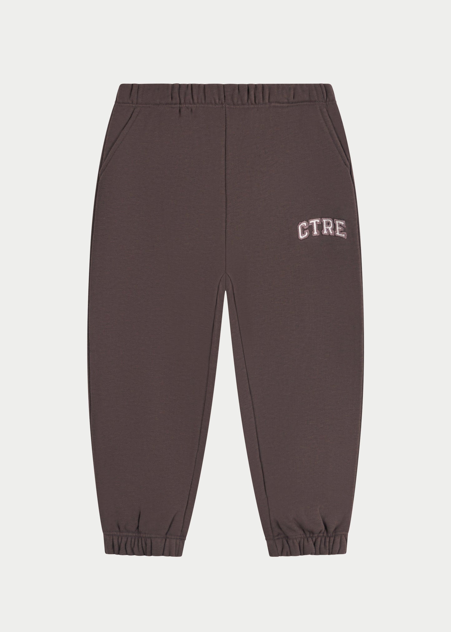 Kids Ctre Joggers in Brown