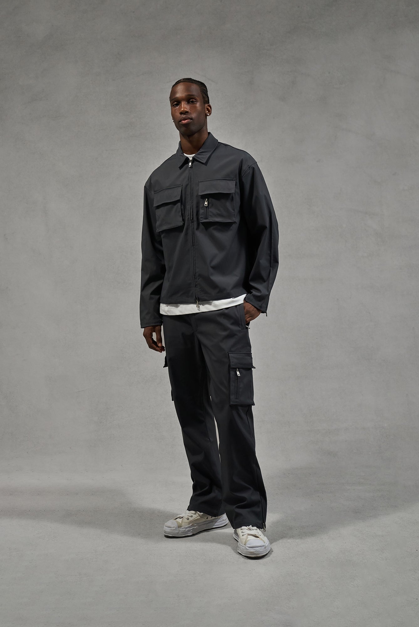 TECHNICAL CARGO TROUSER - GREY