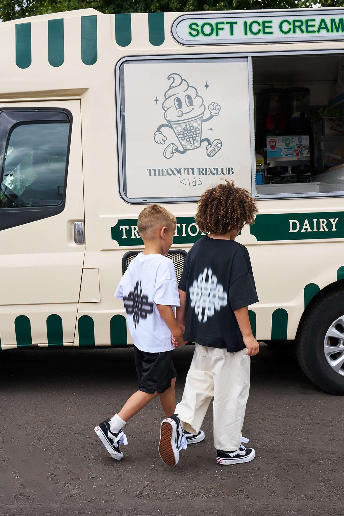 JUNIOR MOTION BLURRED T-SHIRT - WHITE
