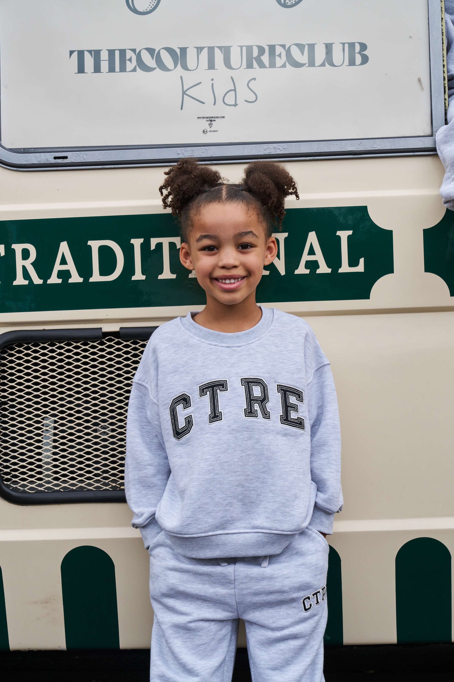 JUNIOR CTRE SWEATSHIRT - GREY MARL