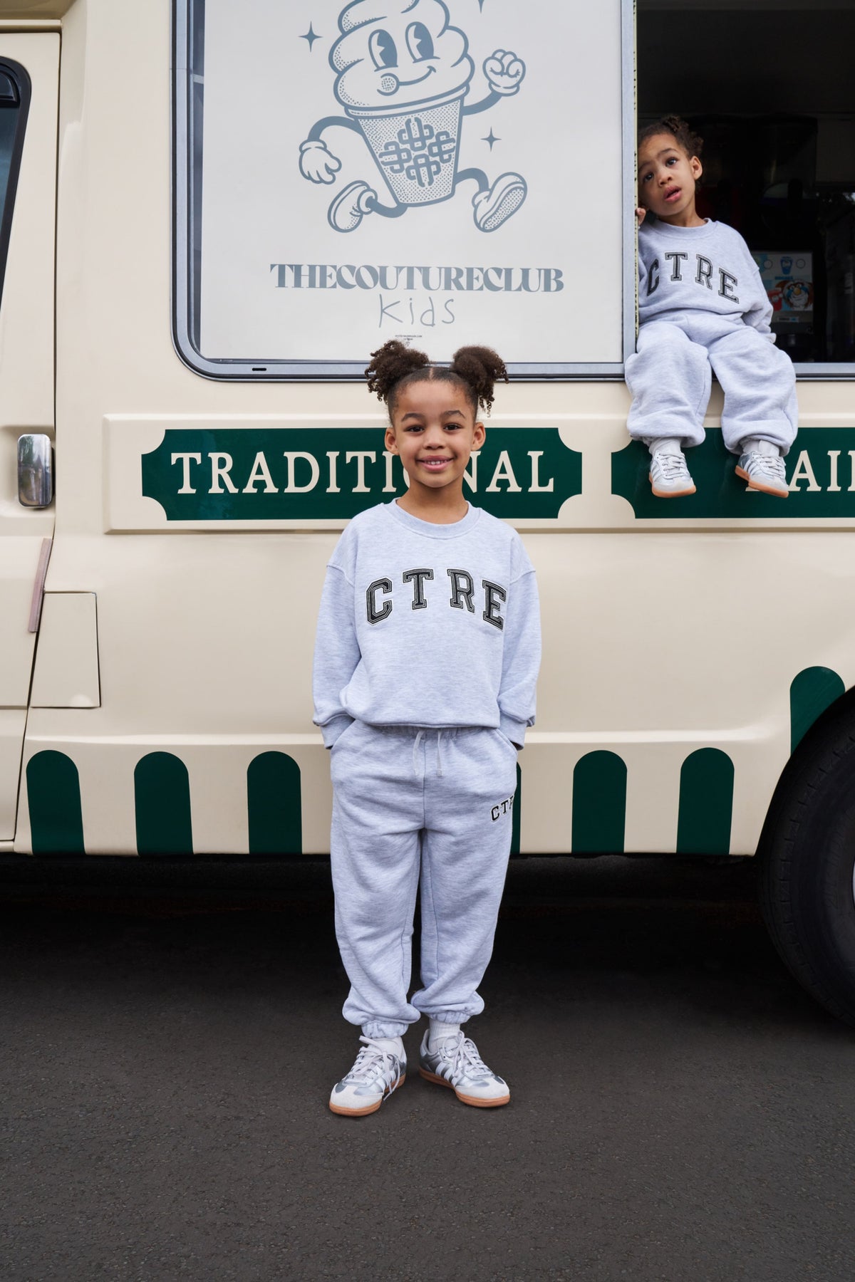 JUNIOR CTRE JOGGERS - GREY MARL