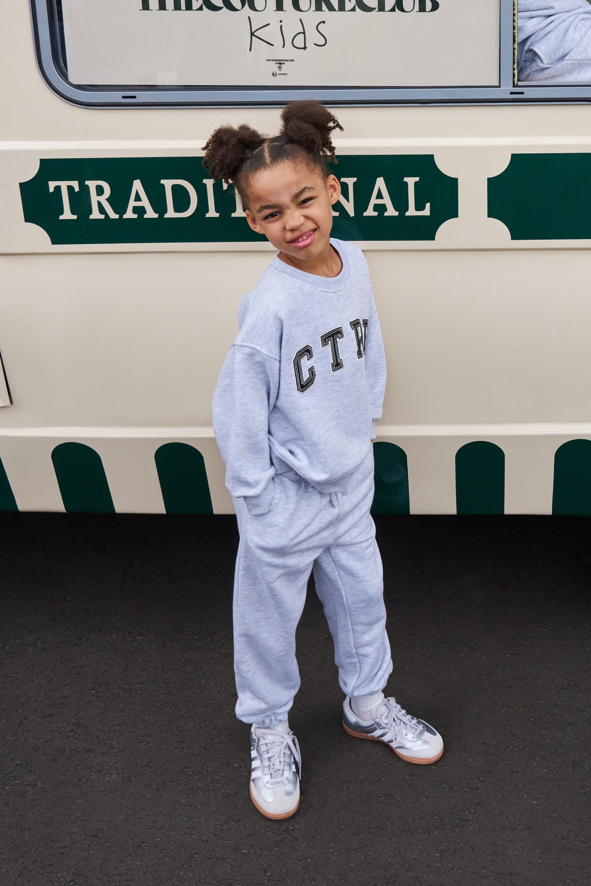 JUNIOR CTRE JOGGERS - GREY MARL