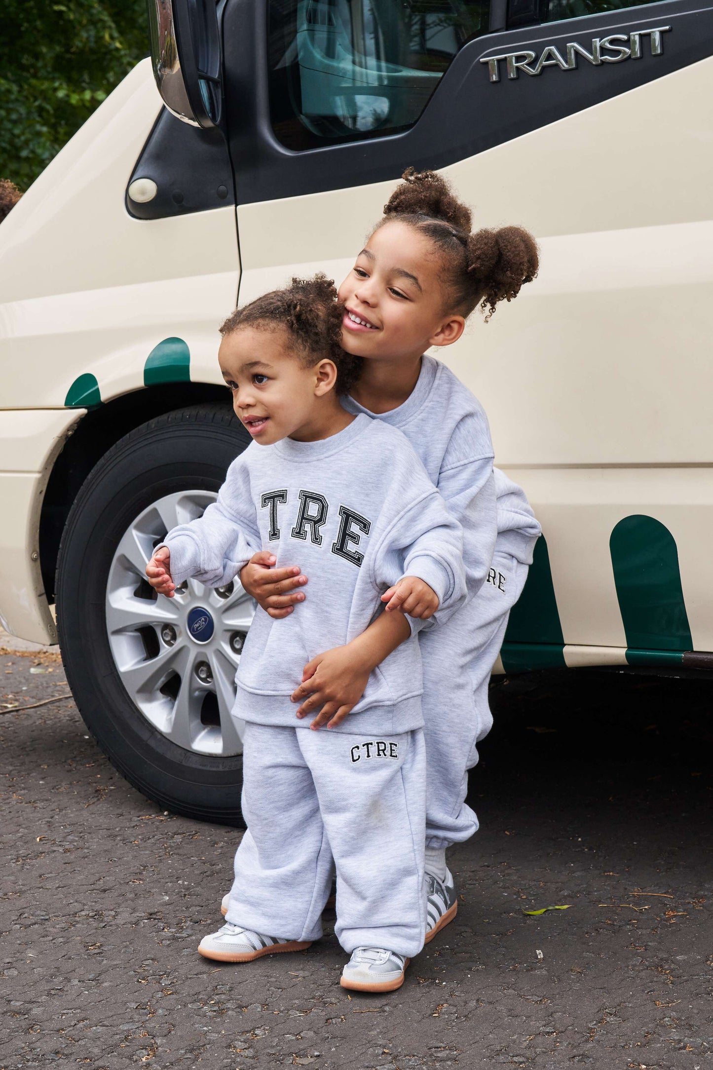 JUNIOR CTRE JOGGERS - GREY MARL