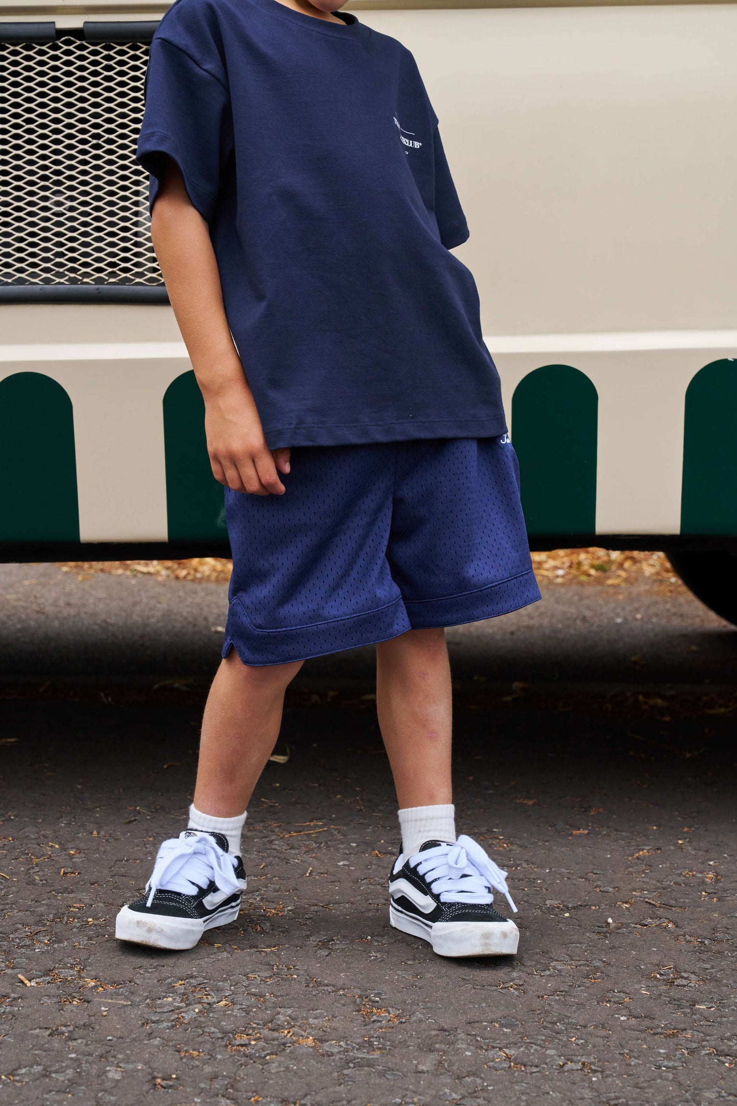 KIDS AIRTEX SHORTS - NAVY