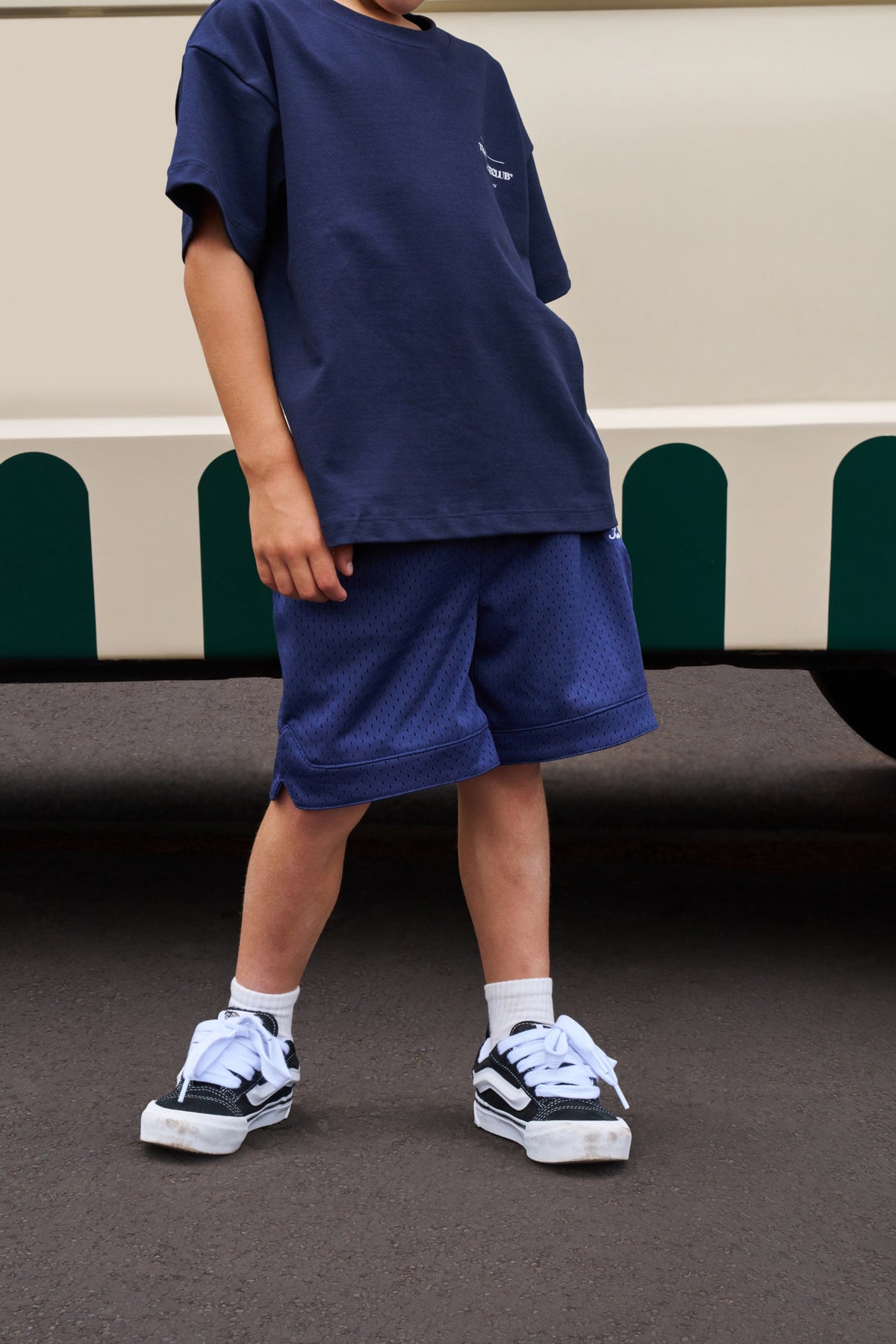 KIDS AIRTEX SHORTS - NAVY