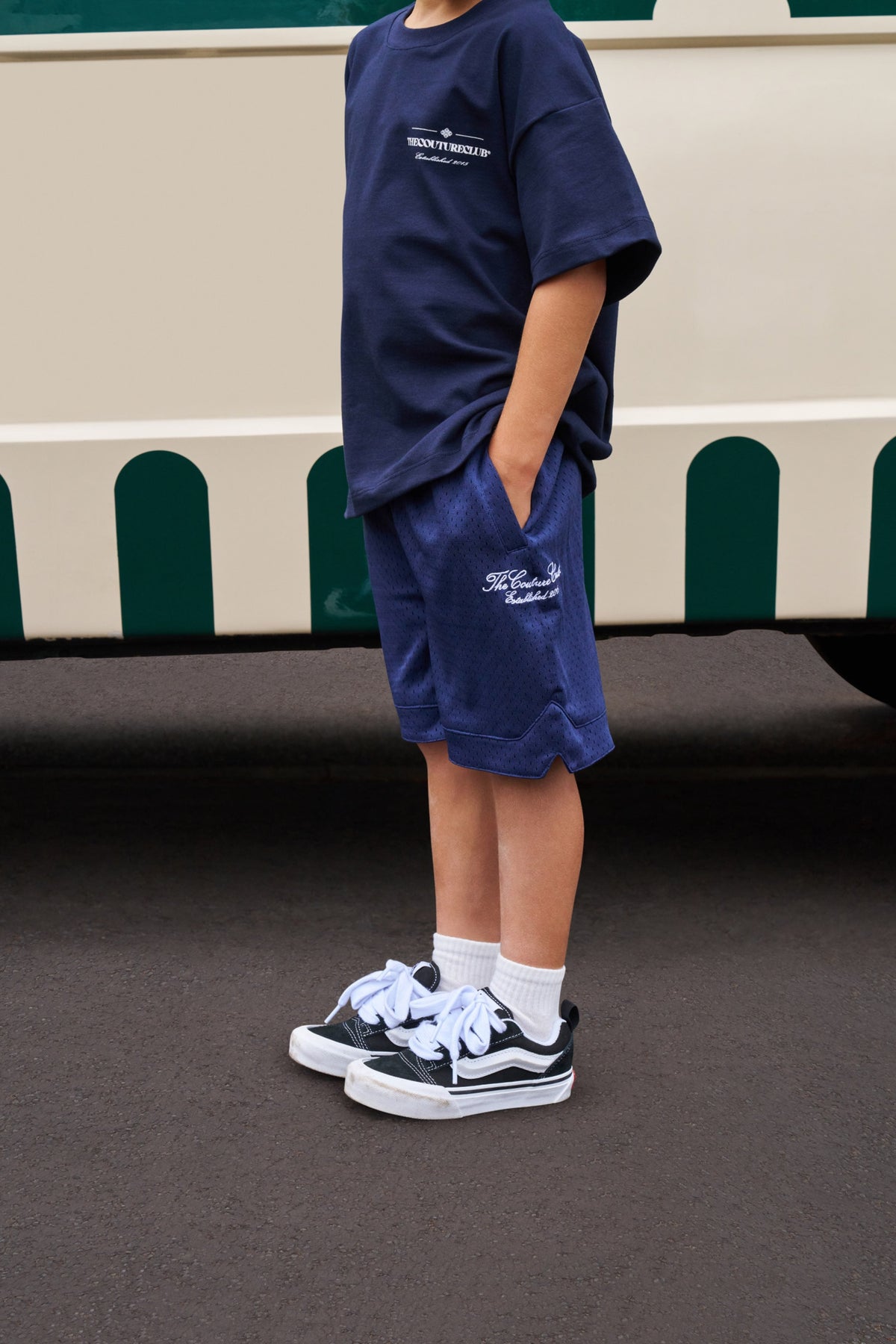 KIDS AIRTEX SHORTS - NAVY