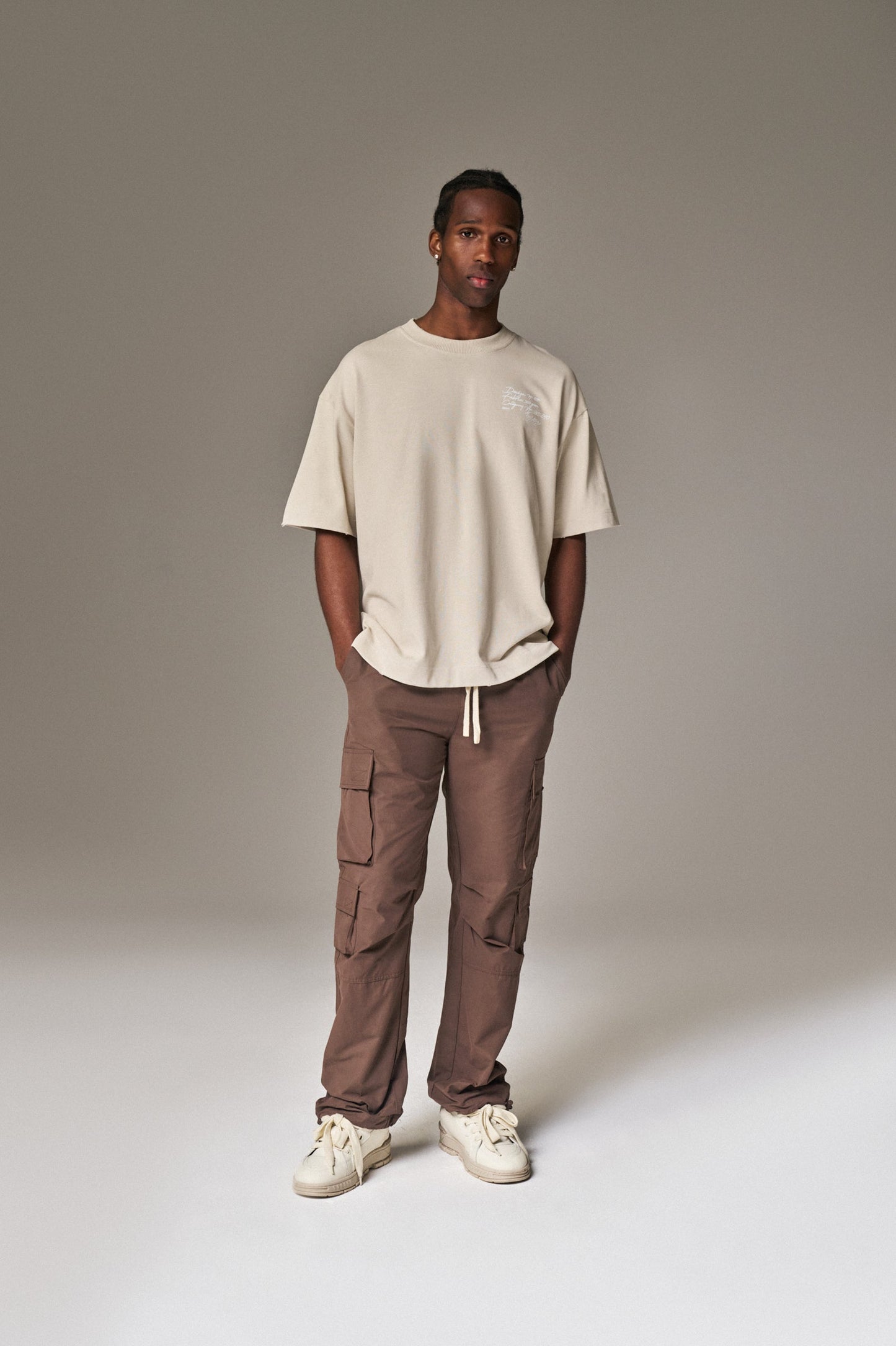 ESSENTIALS CARGO PANT - BROWN