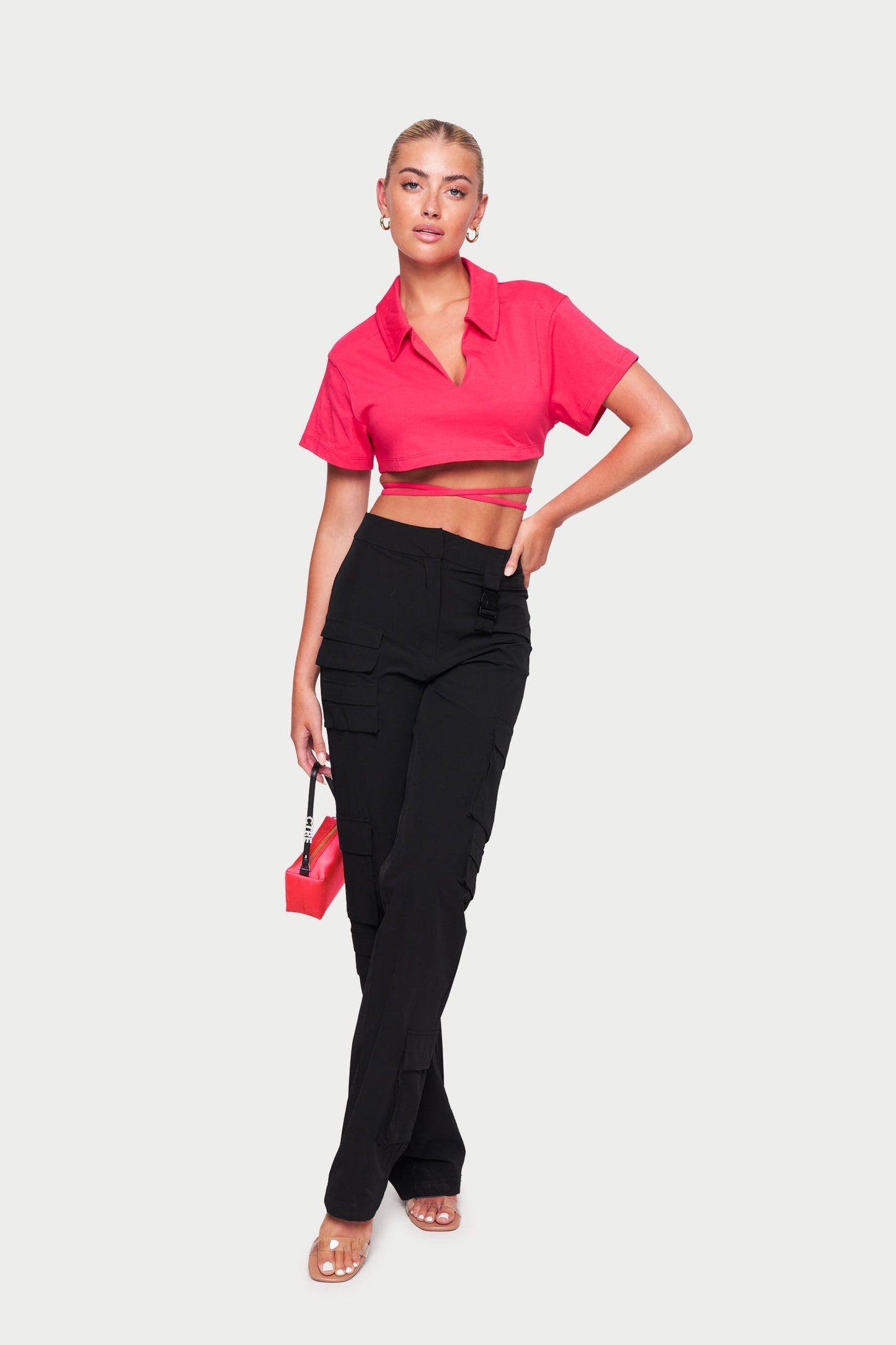 tie-waist-crop-top-with-collar-pink