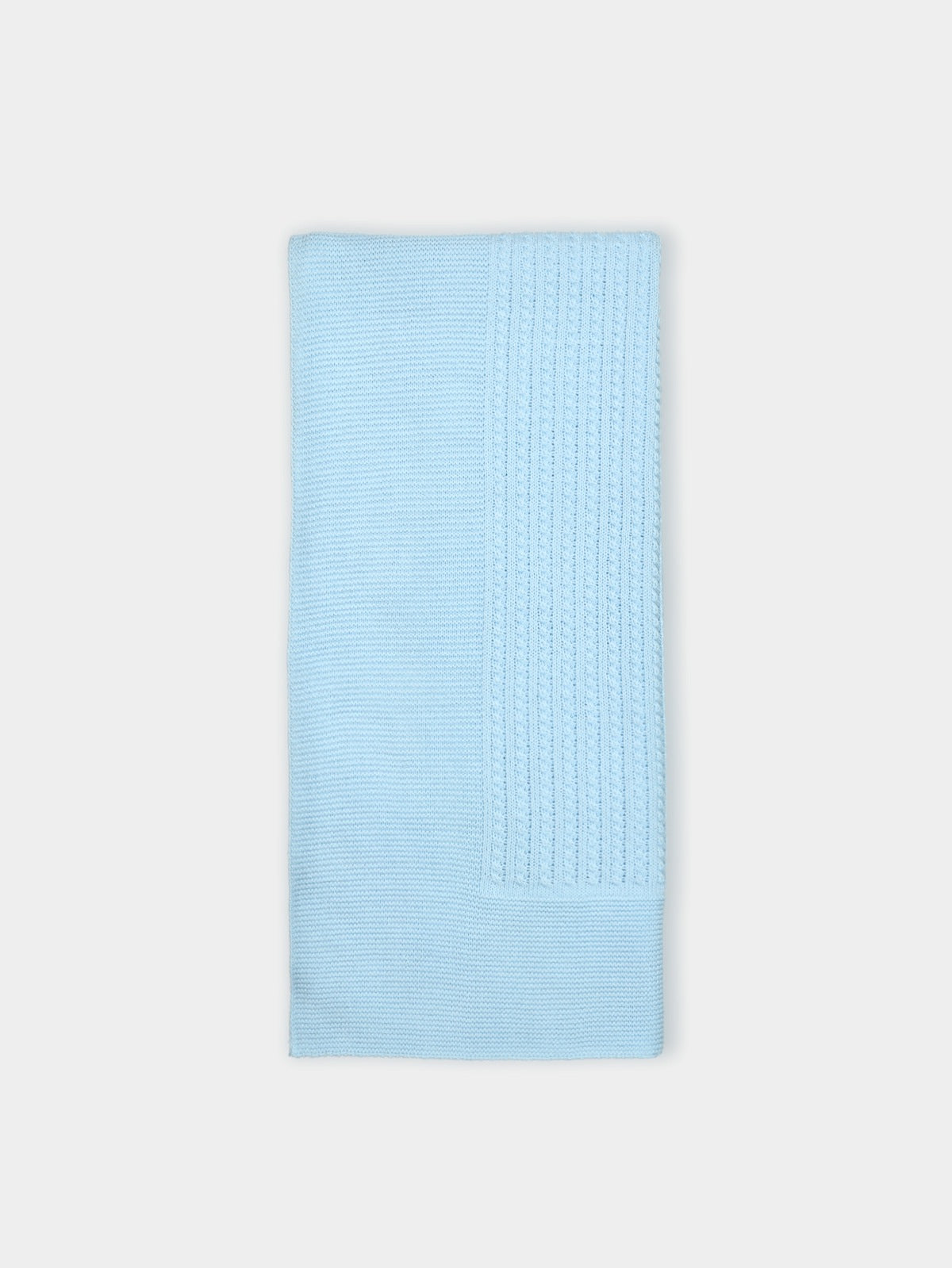 Mac Ilusion Blue Soft Knit Blanket - Rose & Albert