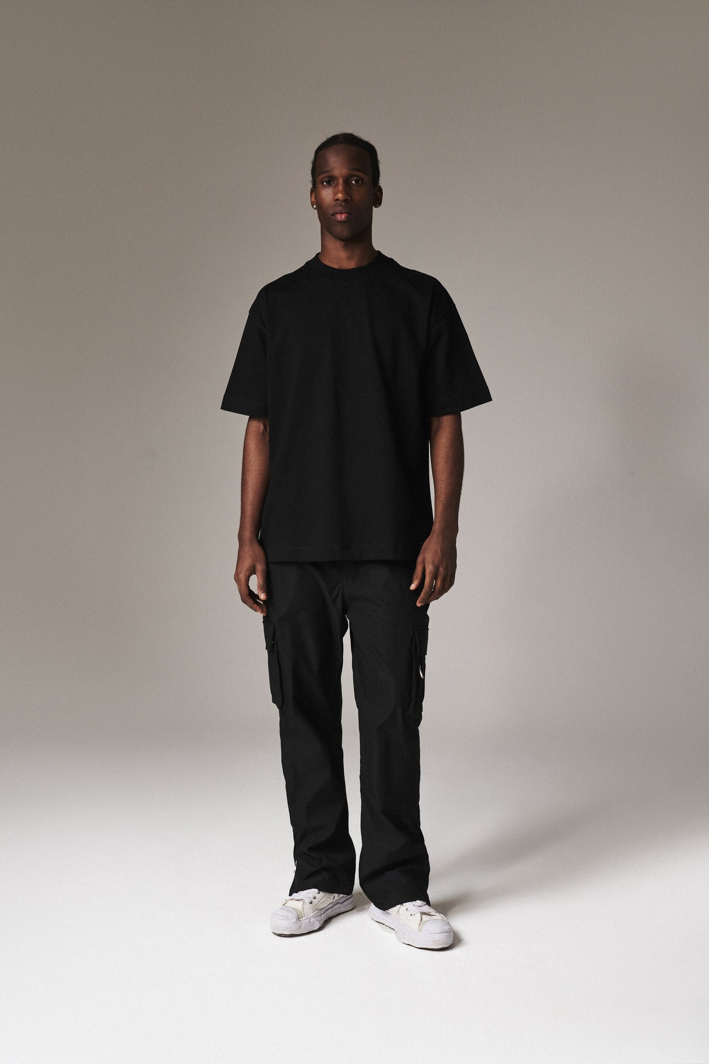 SUPER HEAVYWEIGHT BLANK T-SHIRT - BLACK