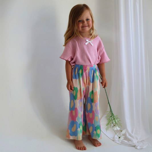 Boho Floral Trousers