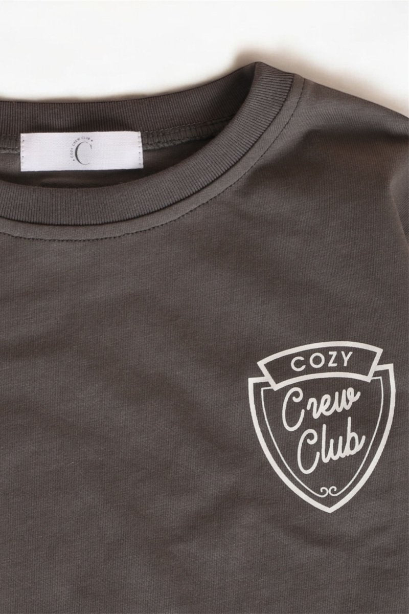 The Beverly Hills Cozy Long Sleeve Tee - Cozy Crew Club