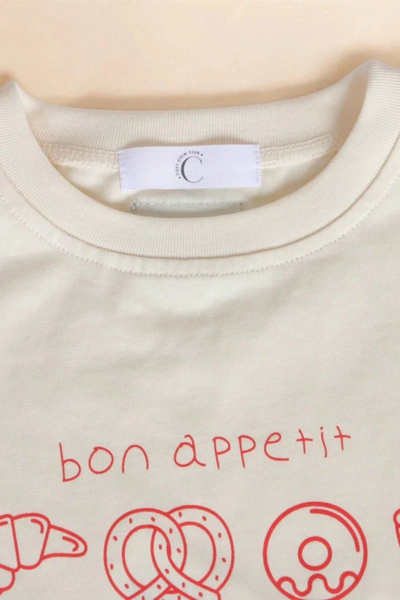Bon Appetite Cozy Crew Club Tee - Cozy Crew Club
